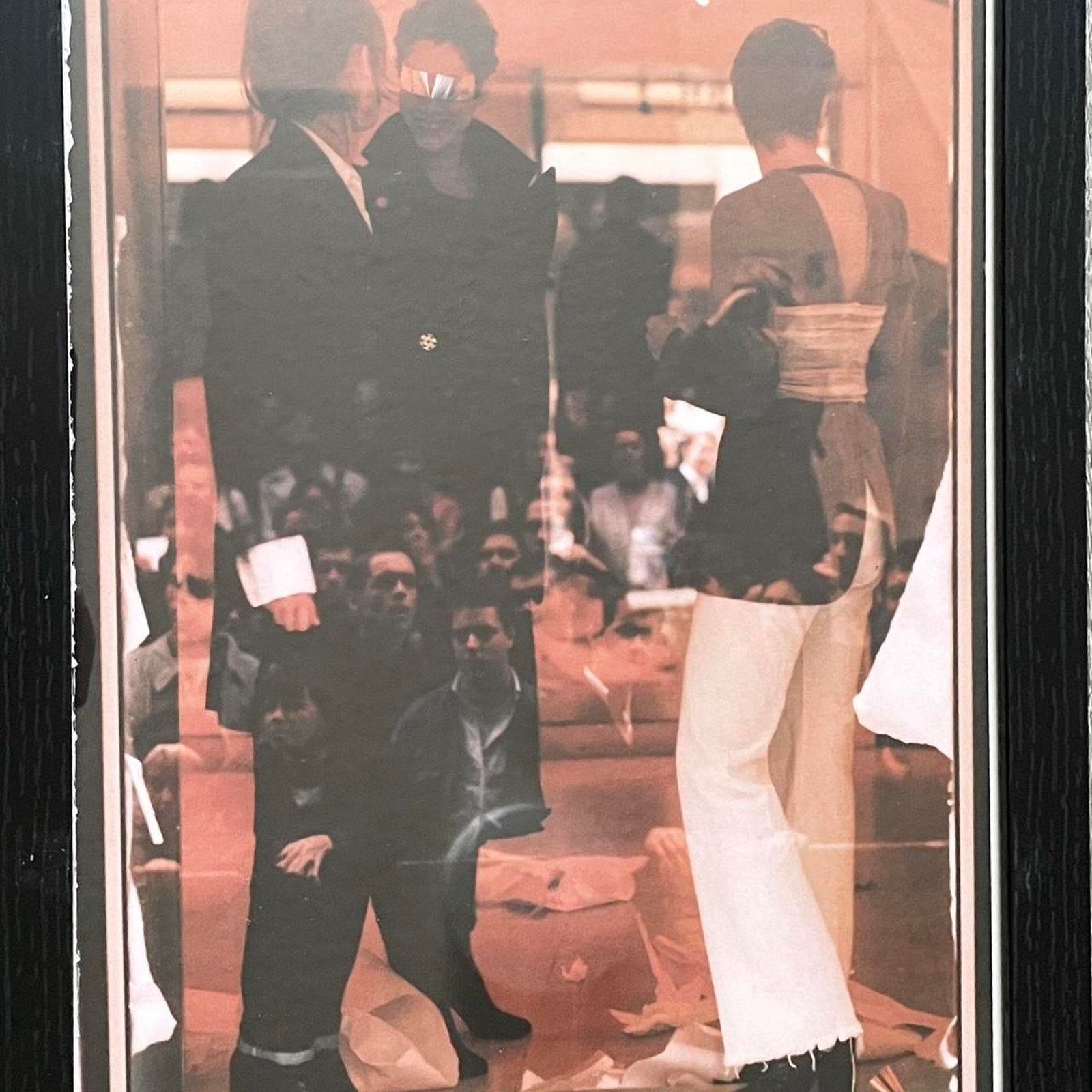 Maison Margiela × Vintage Maison Margiela Archive Fashion framed poster 9x12 Size ONE SIZE - 2 Thumbnail