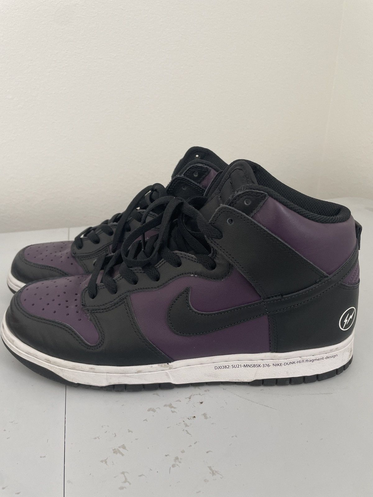 Fragment Design × Nike Nike Fragment Dunks Size US 12 / EU 45 - 1 Thumbnail
