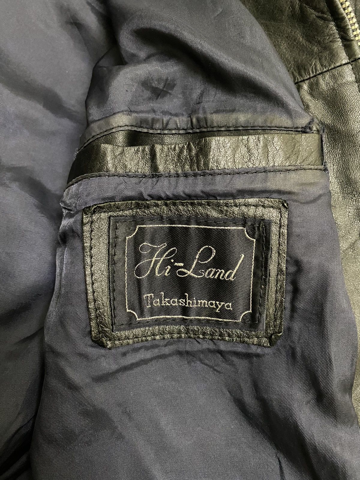 Designer × Japanese Brand × Vintage Vintage Leather Jacket Round neck luxury designers Size US M / EU 48-50 / 2 - 3 Thumbnail