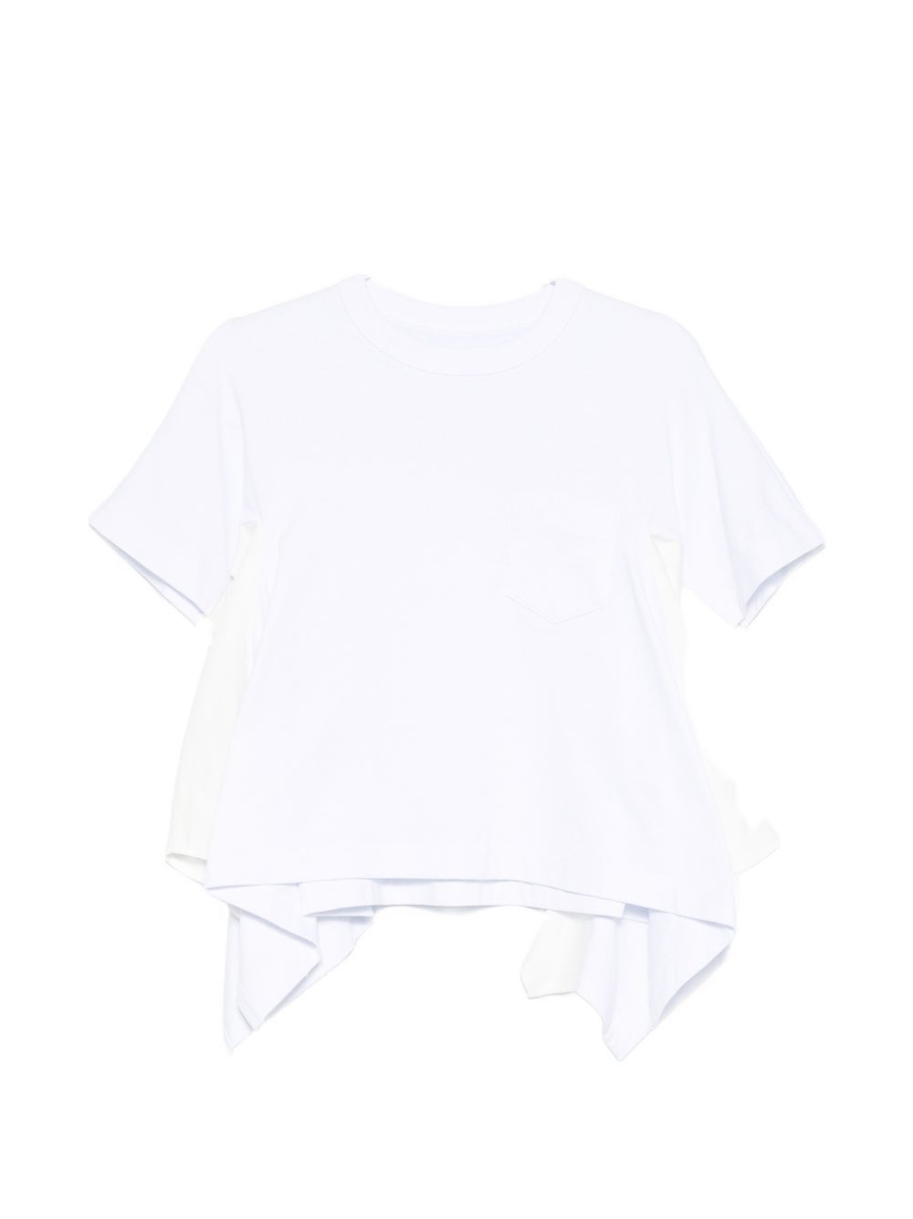 Sacai COTTON T-SHIRT Size L / US 10 / IT 46 - 1 Thumbnail