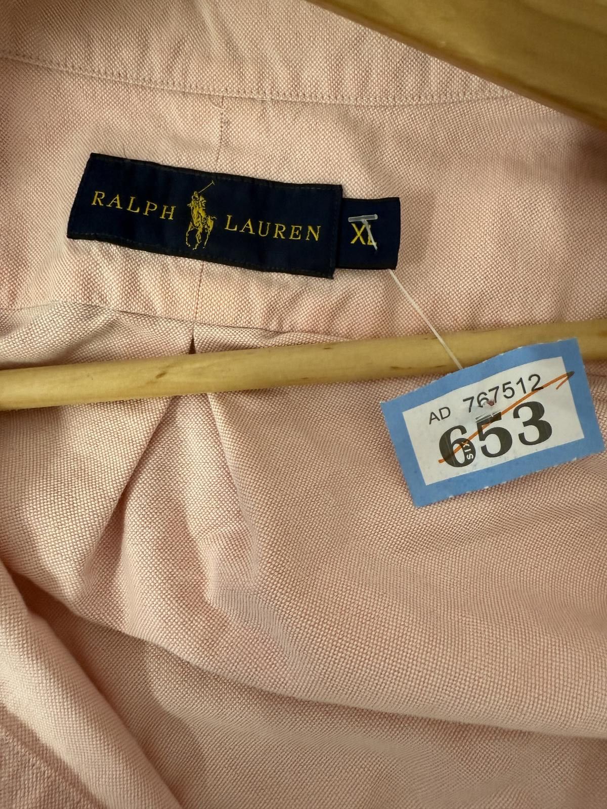 Polo Ralph Lauren Ralph Lauren Pink Long Sleeve Button-Up Shirt XL Size US XL / EU 56 / 4 - 2 Thumbnail