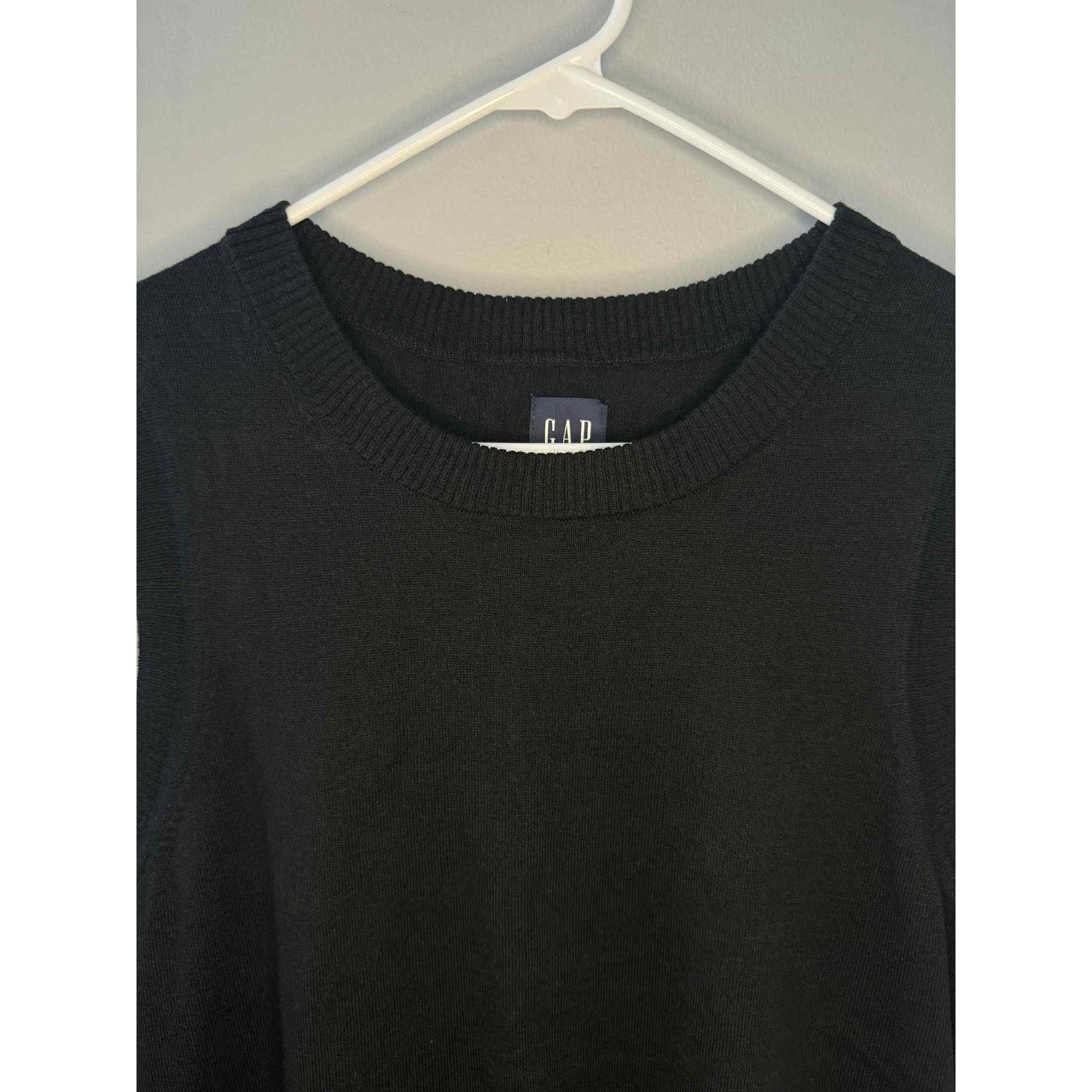 Gap Gap Linen Blend Tank Sweater Black Women's Petite Size M Size M / US 6-8 / IT 42-44 - 2 Thumbnail