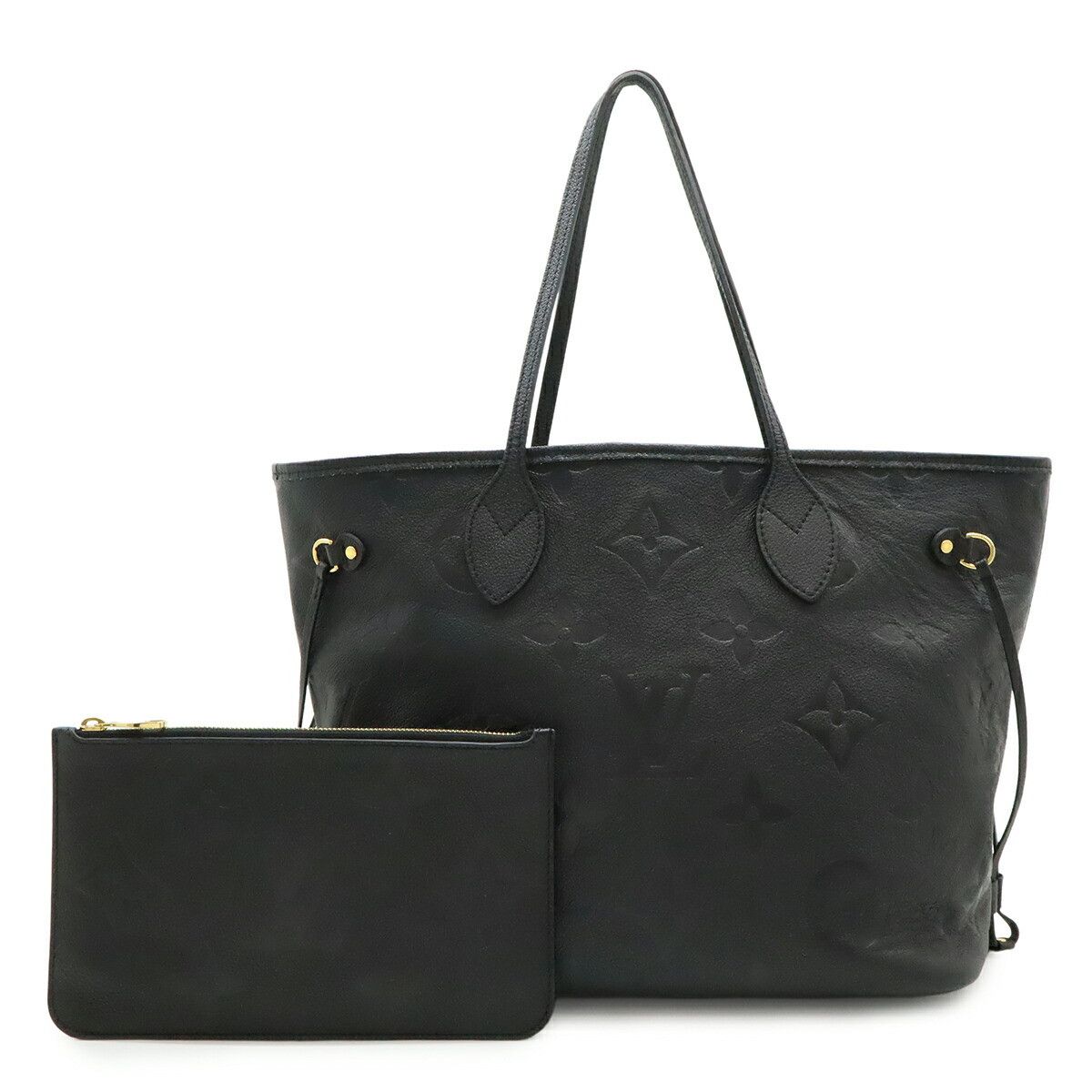Louis Vuitton Louis Vuitton Louis Vuitton Neverfull MM Monogram Empreinte Tote Bag Leather Shoulder Bag M45685 DUTY FREE for USA Size ONE SIZE - 1 Thumbnail