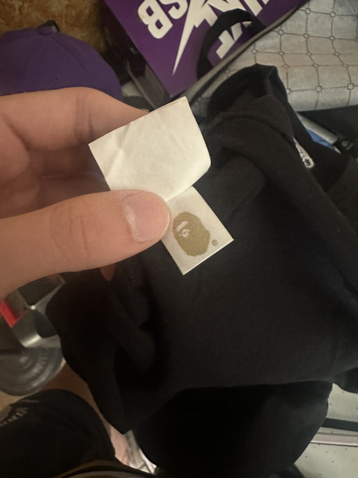 Bape × Undefeated Bape black undefeated collab t shirt Size US L / EU 52-54 / 3 - 8 Thumbnail