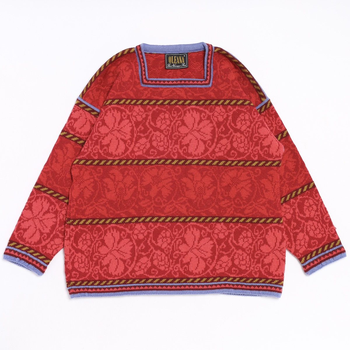 Other Oleana Norway Nordic Wool Red Sweater Knit Size S / US 4 / IT 40 - 1 Thumbnail