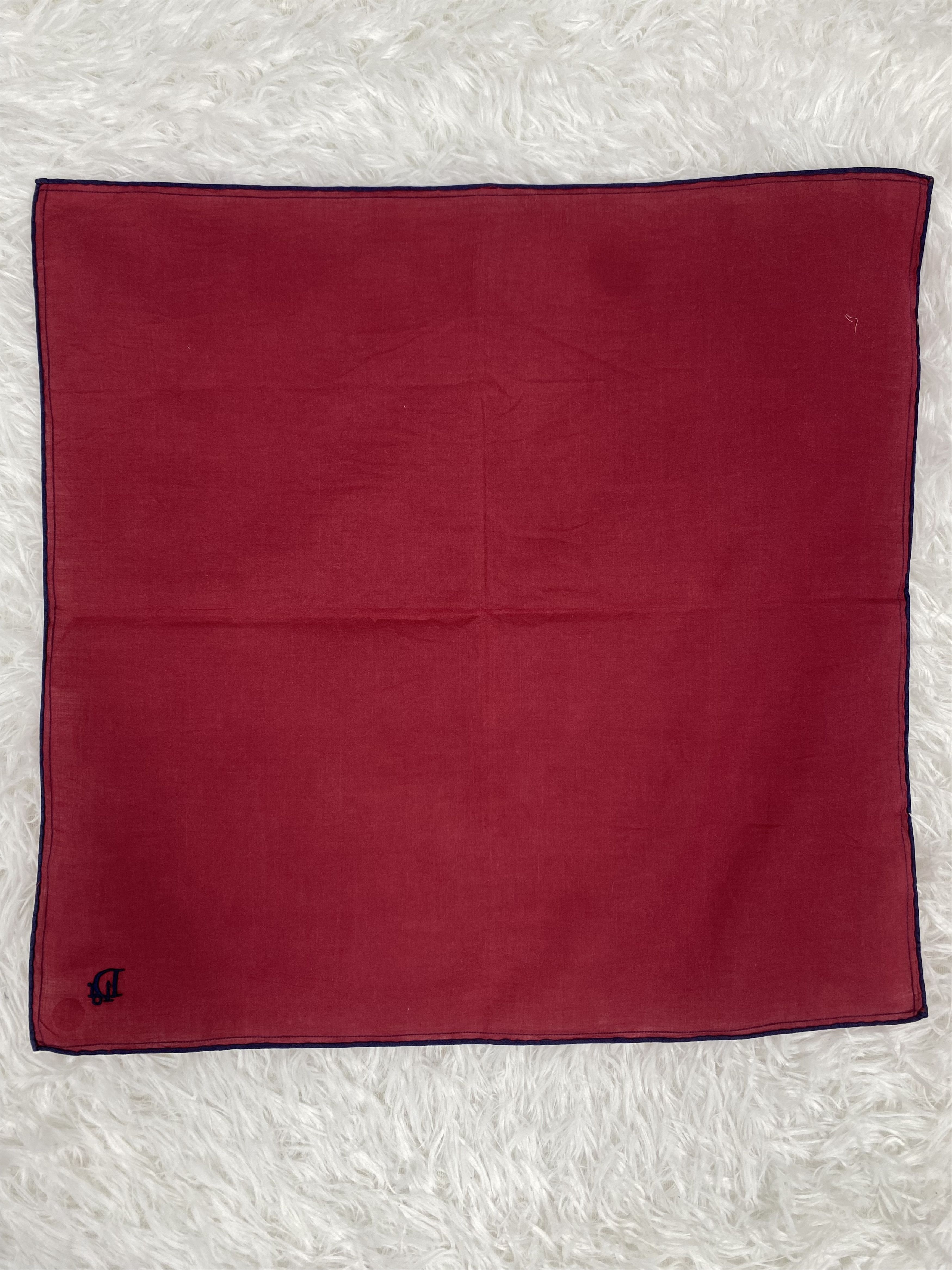 Vintage Vintage Dior Handkerchief Neckerchief PH0419 Size ONE SIZE - 4 Thumbnail