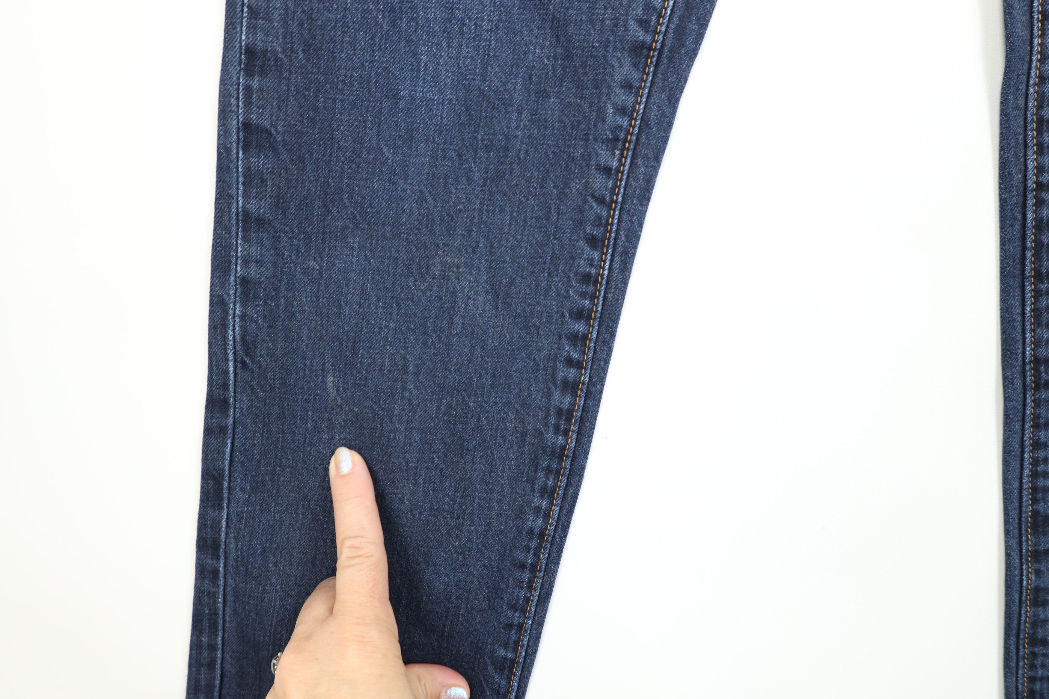 J.Crew J Crew Slim Fit Straight Leg Denim Jeans Indigo Dark Wash Size US 30 / EU 46 - 6 Thumbnail