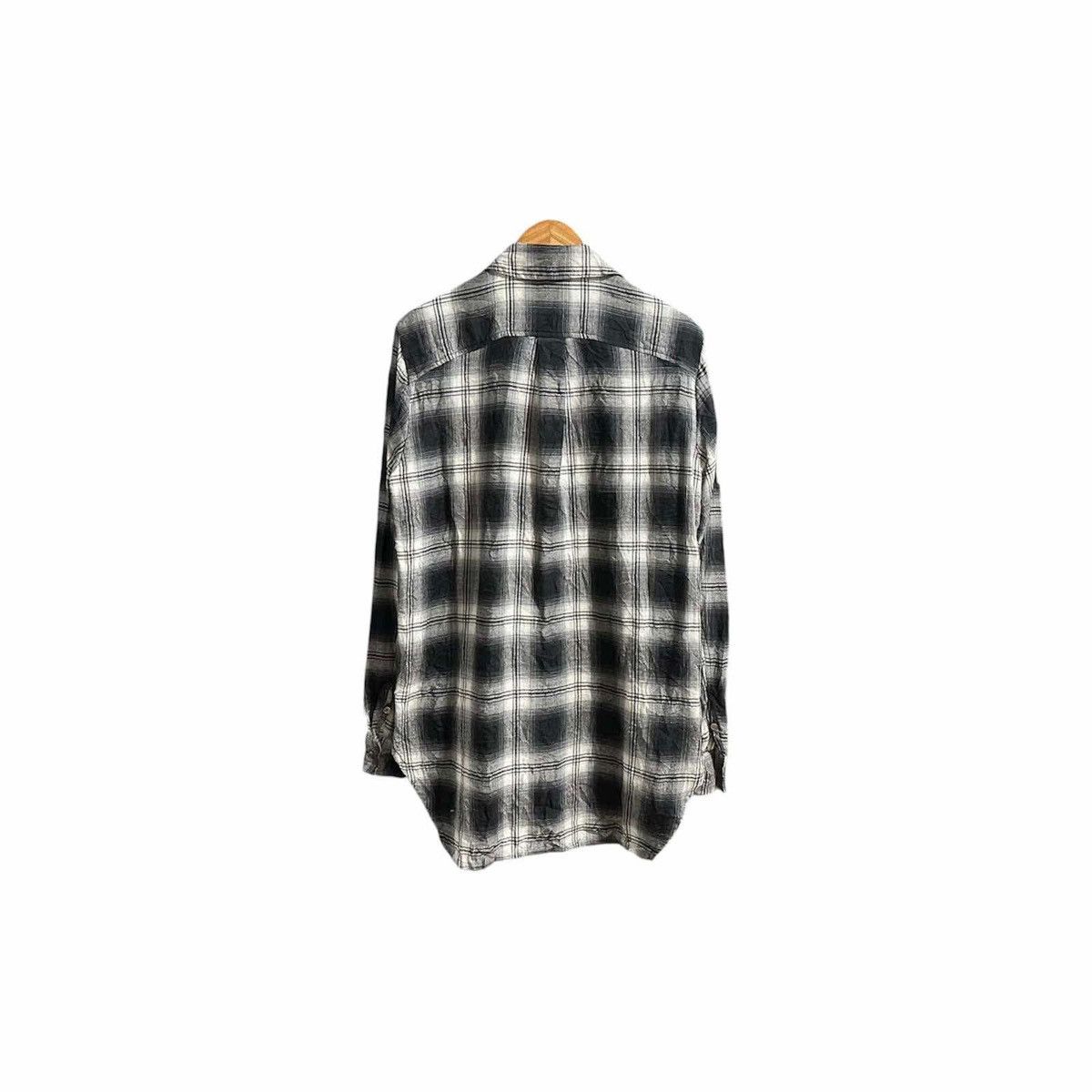Attachment × Japanese Brand × Kazuyuki Kumagai Attachment 🔥Rare Archived Kazuyuki Kumagai Attachment Shirt Checked Size US L / EU 52-54 / 3 - 16 Thumbnail
