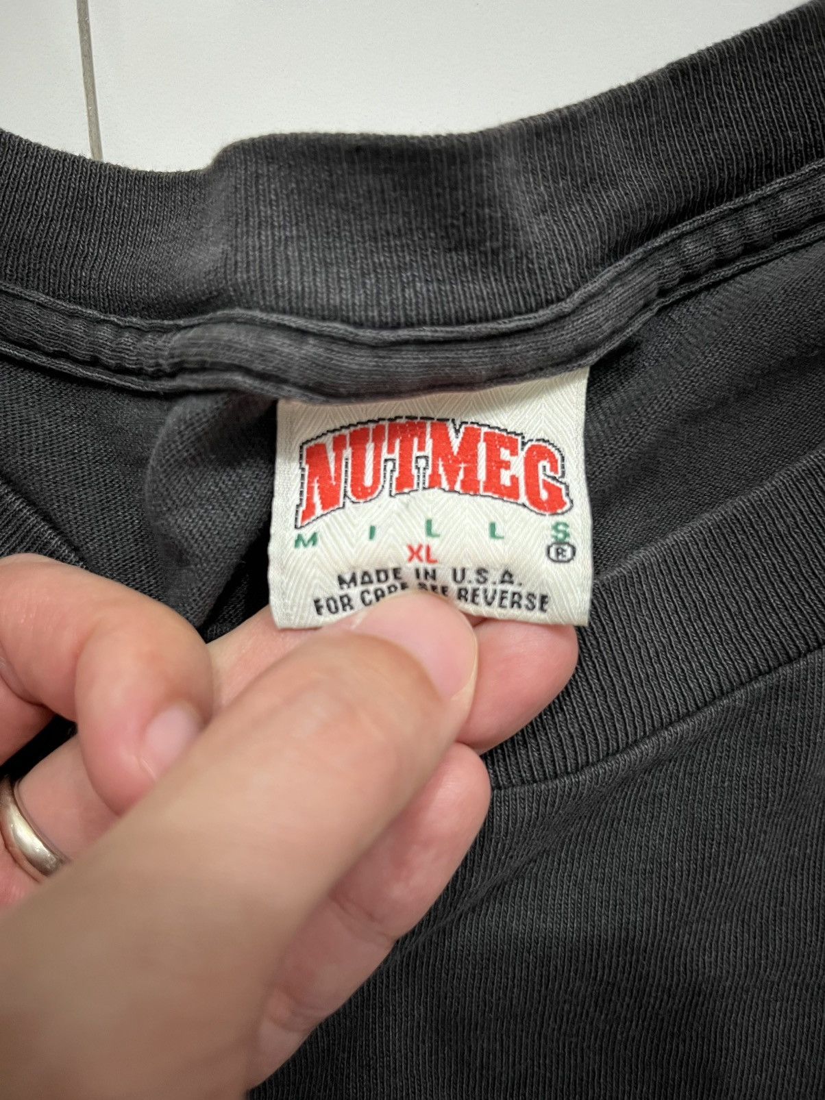 Vintage Vintage sun faded chicago bulls nutmeg tee 1991 Size US XL / EU 56 / 4 - 4 Thumbnail