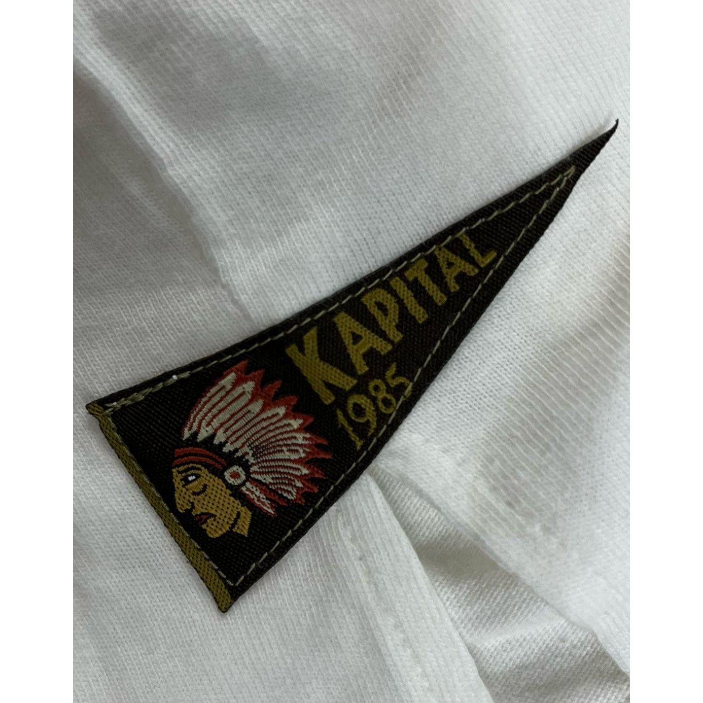 Kapital Kapital 3 Flags Jersey Tee Shirt Size Small Size US S / EU 44-46 / 1 - 4 Thumbnail