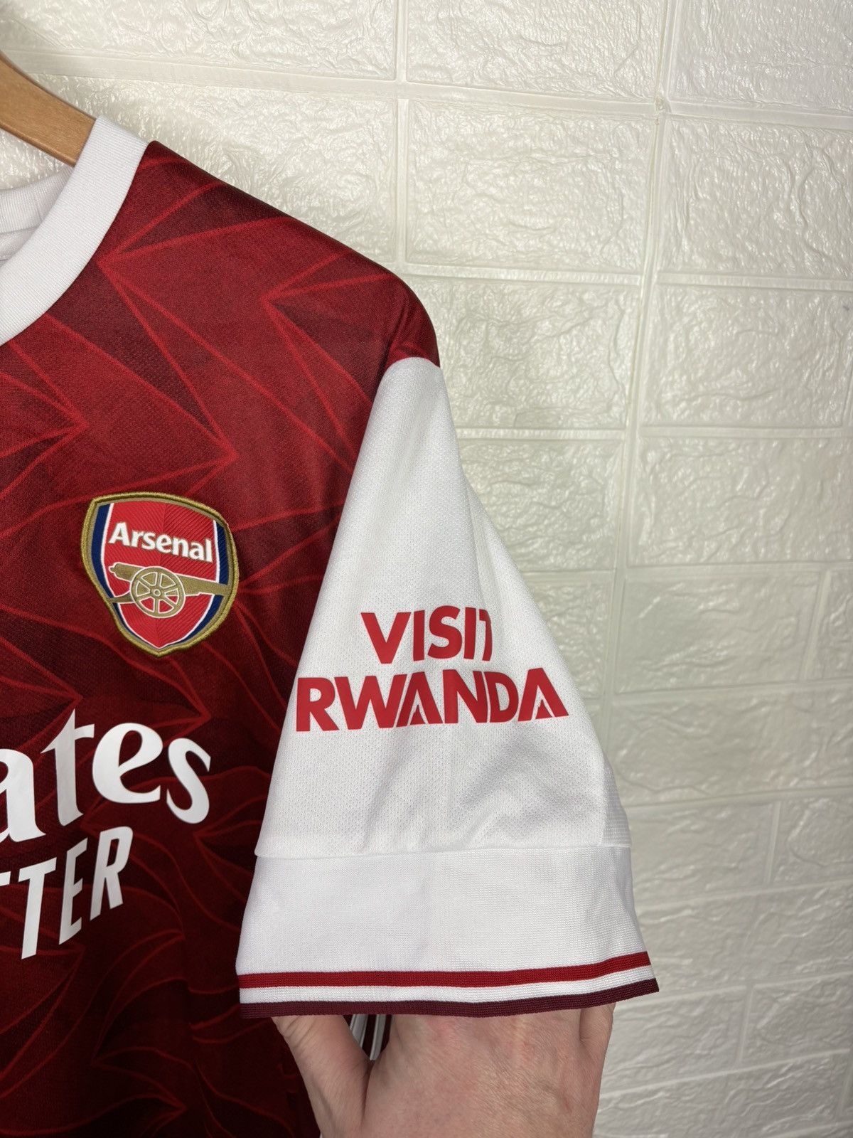 Adidas ARSENAL LONDON 2020 2021 HOME FOOTBALL SHIRT SOCCER JERSEY Size US L / EU 52-54 / 3 - 6 Thumbnail