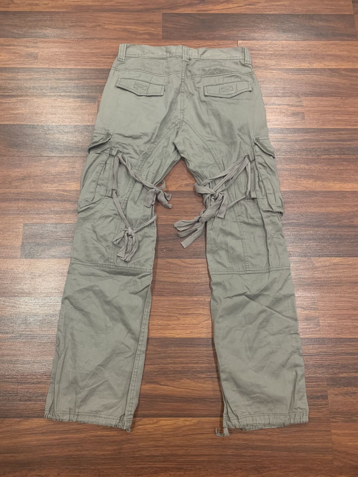 If Six Was Nine DackDive Bondage Cargo Pants Size US 32 / EU 48 - 4 Thumbnail