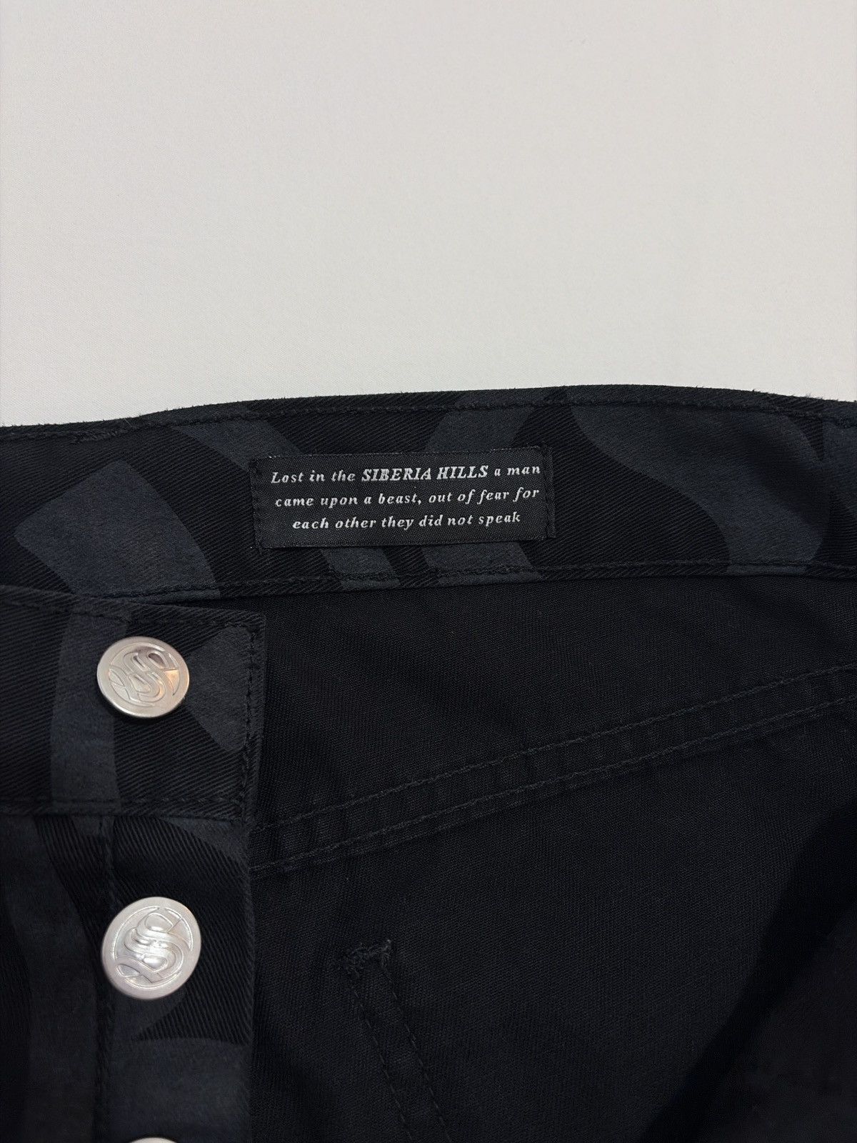 Siberia Hills Siberia Hills Black Ohm Pants Size US 30 / EU 46 - 10 Thumbnail