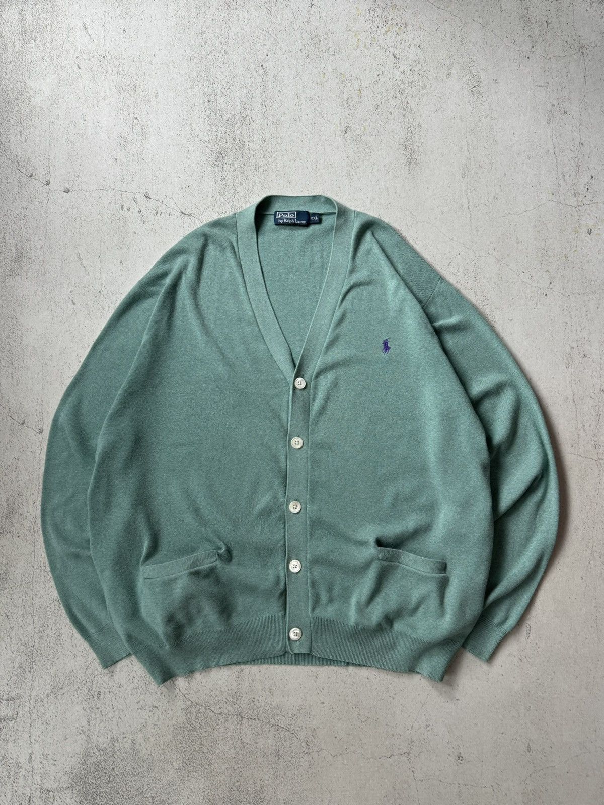 Polo Ralph Lauren × Ralph Lauren × Vintage Polo Ralph Lauren Vintage Cardigan Size US XXL / EU 58 / 5 - 1 Thumbnail