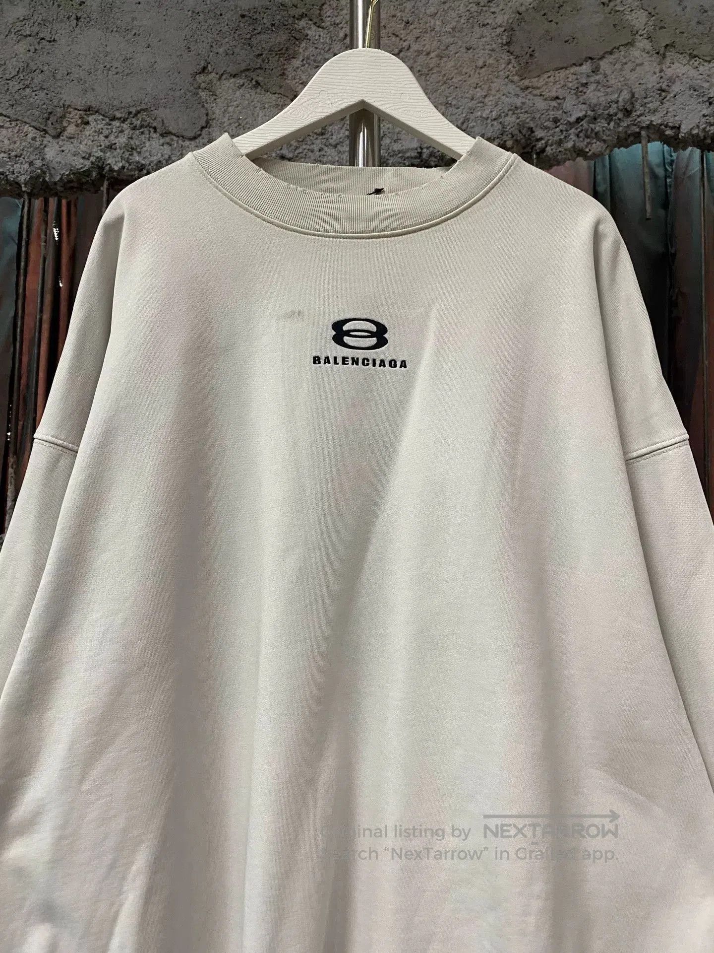 Balenciaga balenciaga snow series embroidered sweatshirt. Size US M / EU 48-50 / 2 - 3 Thumbnail