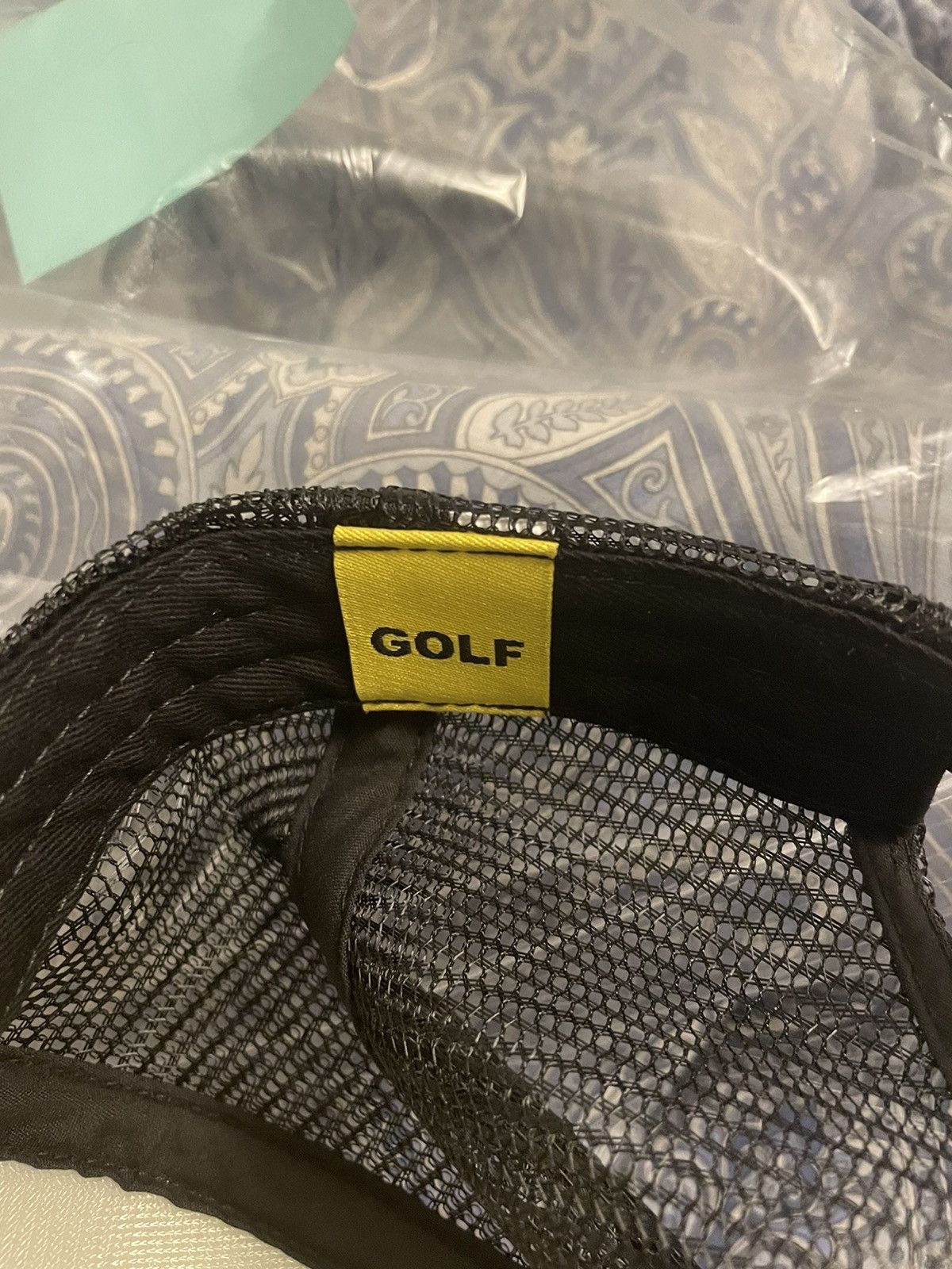 Golf Wang GOLF WANG Motocross Trucker Hat ‘Black’ Size ONE SIZE - 3 Thumbnail