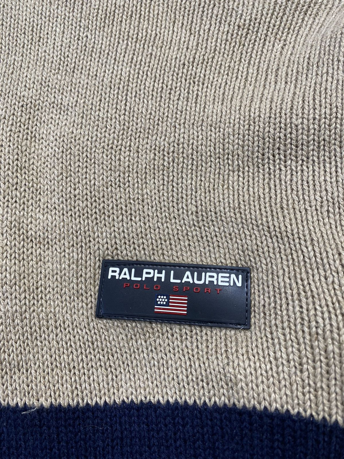 Polo Ralph Lauren Polo Sport Ralph Lauren 3 tone Knitwear Sweater Size US L / EU 52-54 / 3 - 7 Thumbnail