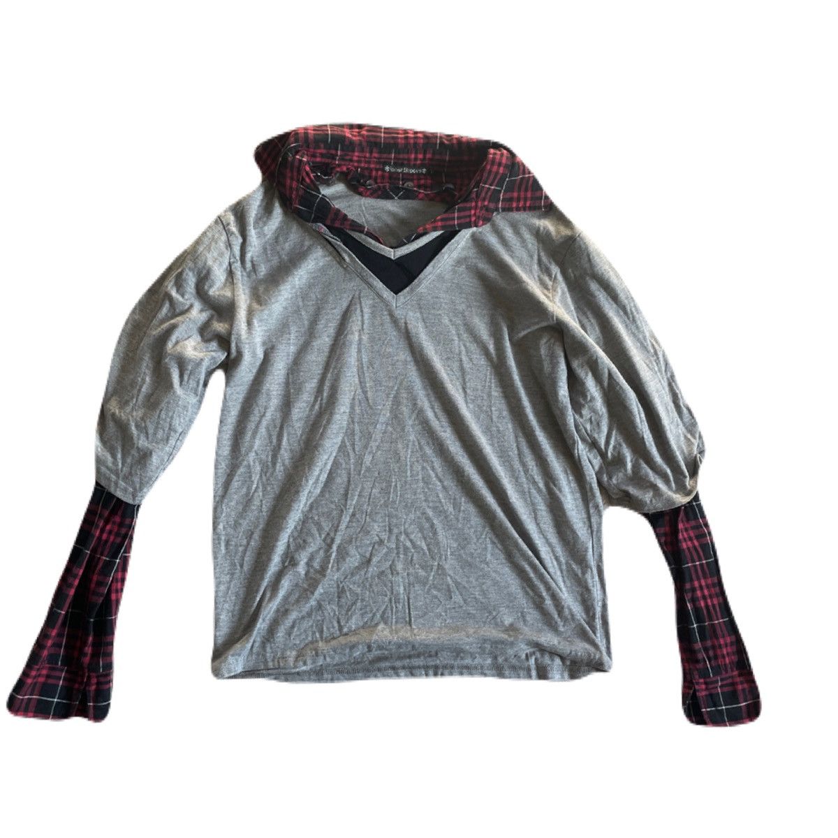 If Six Was Nine 2000s Japanese archive Vkei Docking Layered Long Sleeve Tee Size US S / EU 44-46 / 1 - 2 Thumbnail