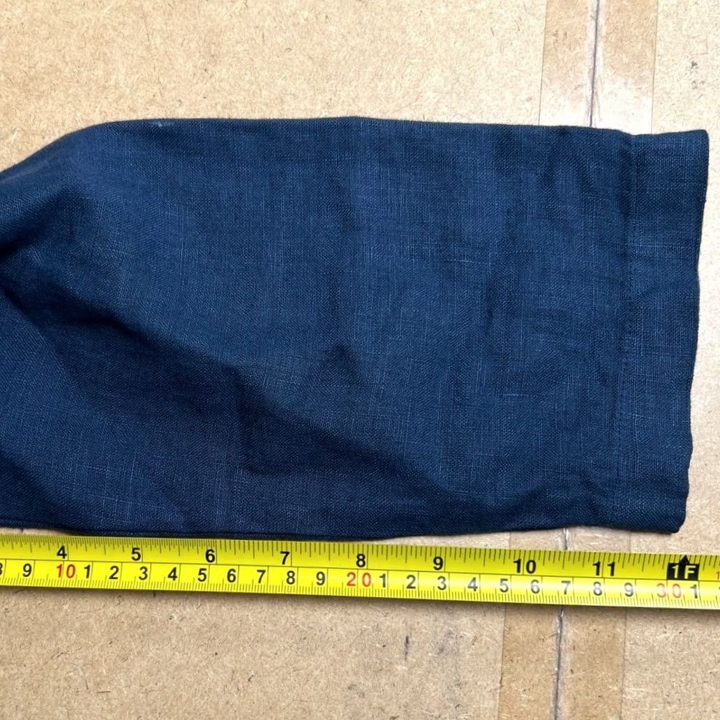 Vintage VINTAGE Cut Loose 100% Linen Boxy Lagenlook Dress Tunic 3/4 Sleeves Blue Women’s Size S Women Shirt Size S / US 4 / IT 40 - 7 Thumbnail