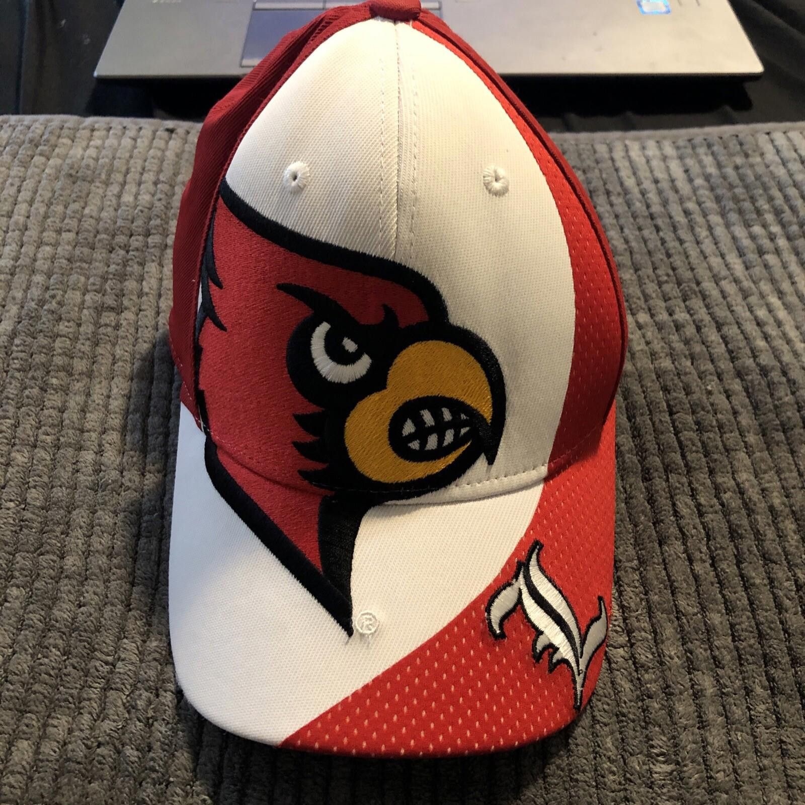 Adidas Adidas Louisville Cardinals Structured Flex Hat S/M Size ONE SIZE - 1 Thumbnail