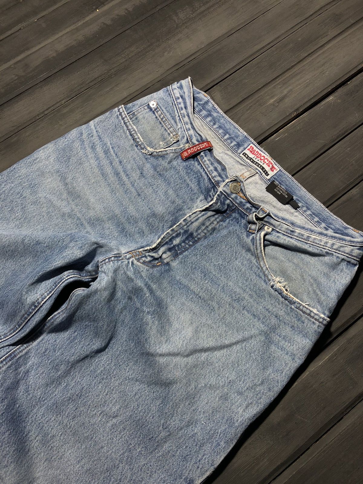 Hysteric Glamour × If Six Was Nine × Lacoste VTG 💥HYSTERIC GLAMOUR RICK OWENS STYLE JEANS 90S Size US 34 / EU 50 - 4 Thumbnail