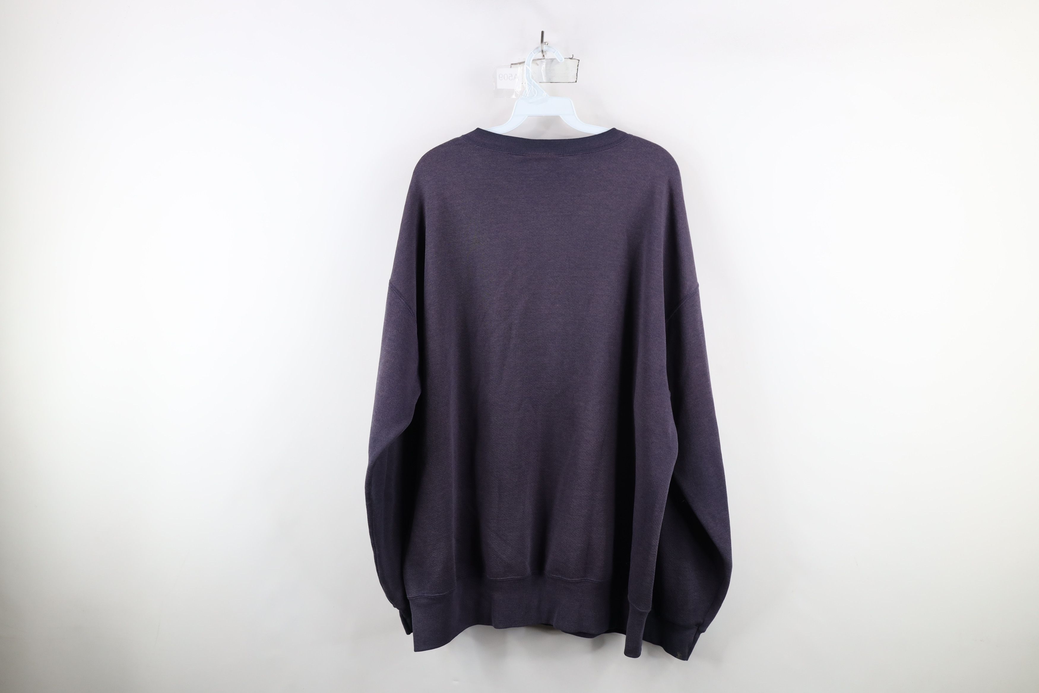 Vintage Vintage 90s USA Olympics Sun Faded Crewneck Sweatshirt Blue Size US XL / EU 56 / 4 - 11 Thumbnail