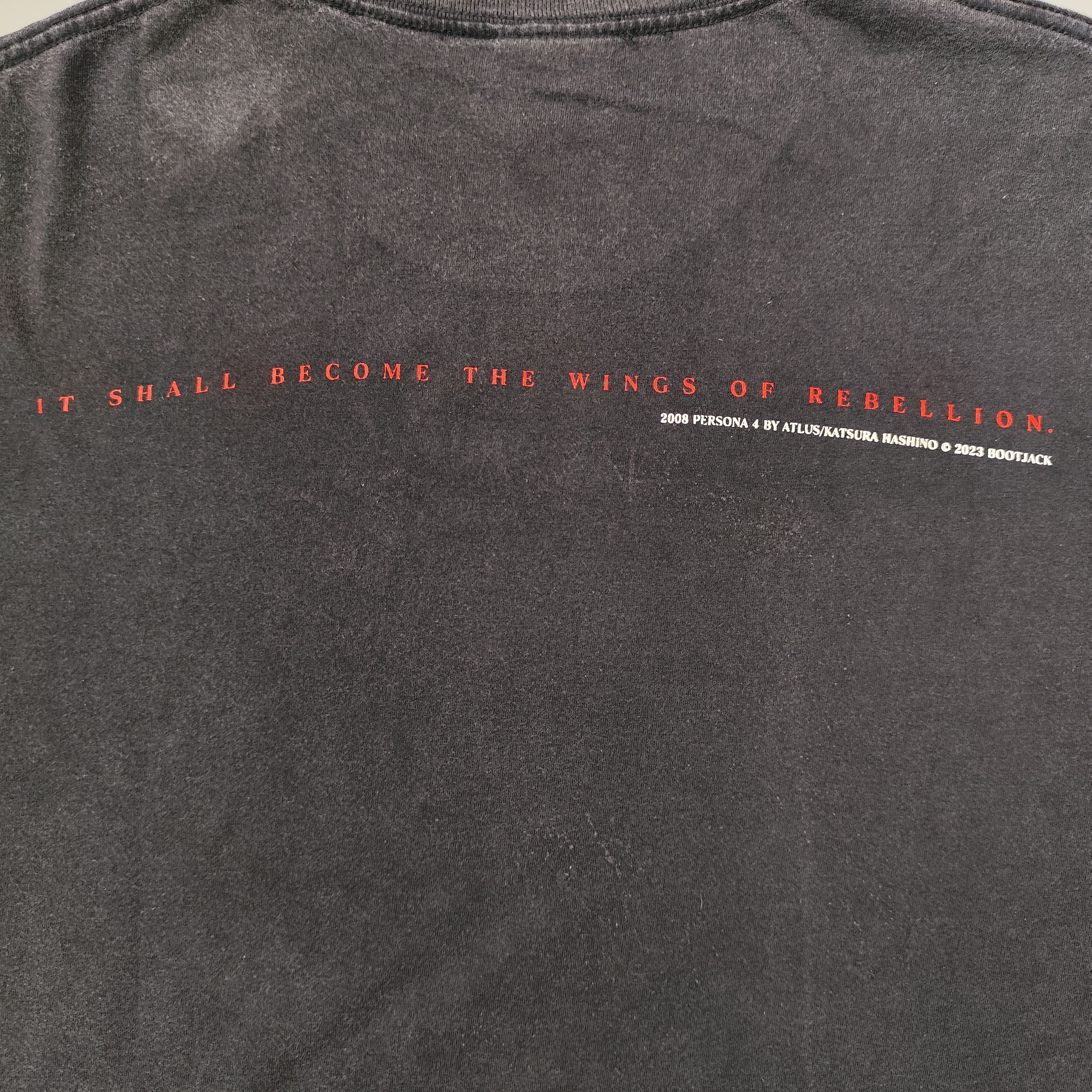 Anime × Japanese Brand RARE ANIME Persona 4 x Evangelion Yu Narukami Size XL Size US XL / EU 56 / 4 - 5 Thumbnail