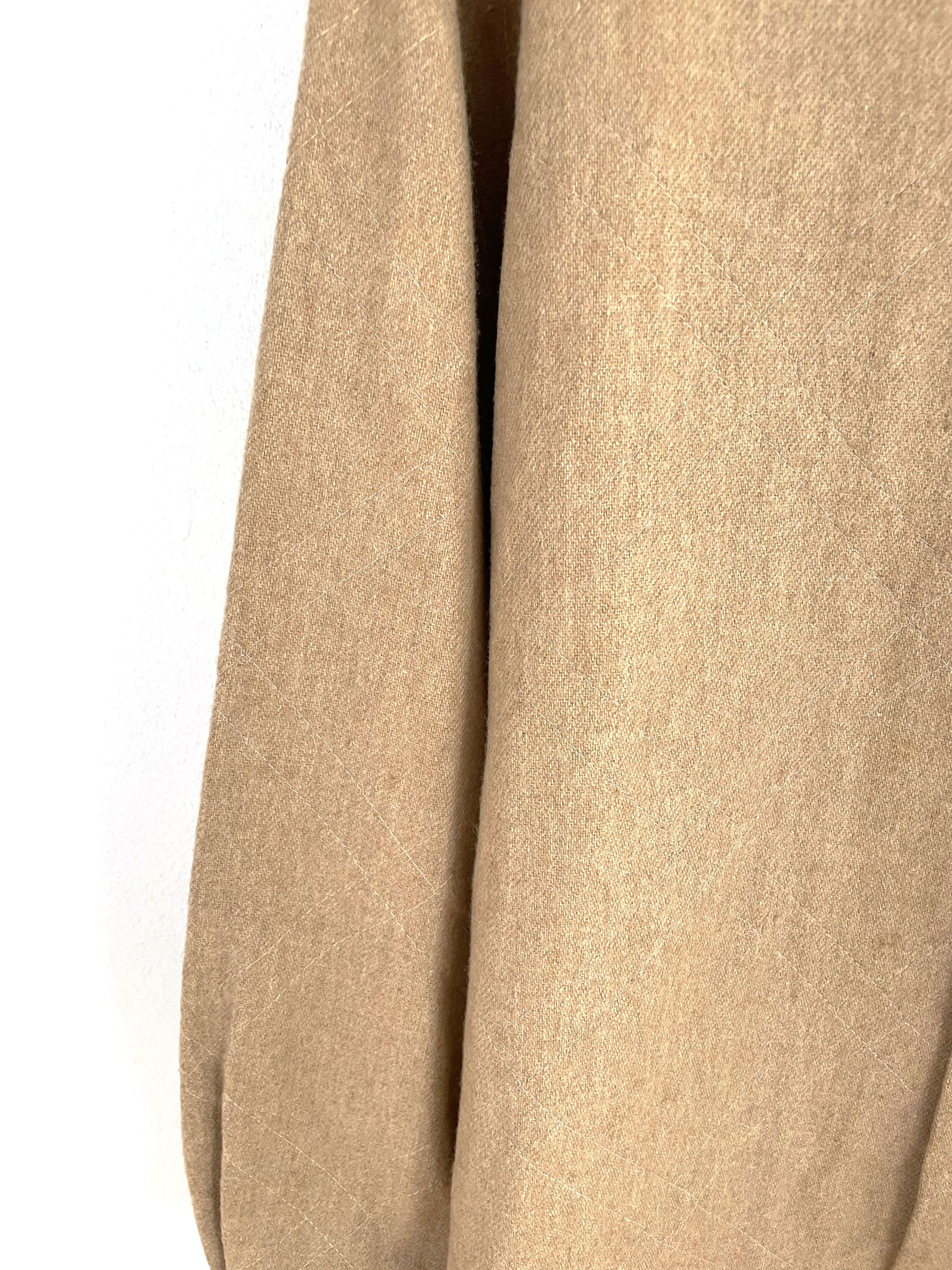 Yohji Yamamoto Quilted Wool Shirt Size US L / EU 52-54 / 3 - 4 Thumbnail