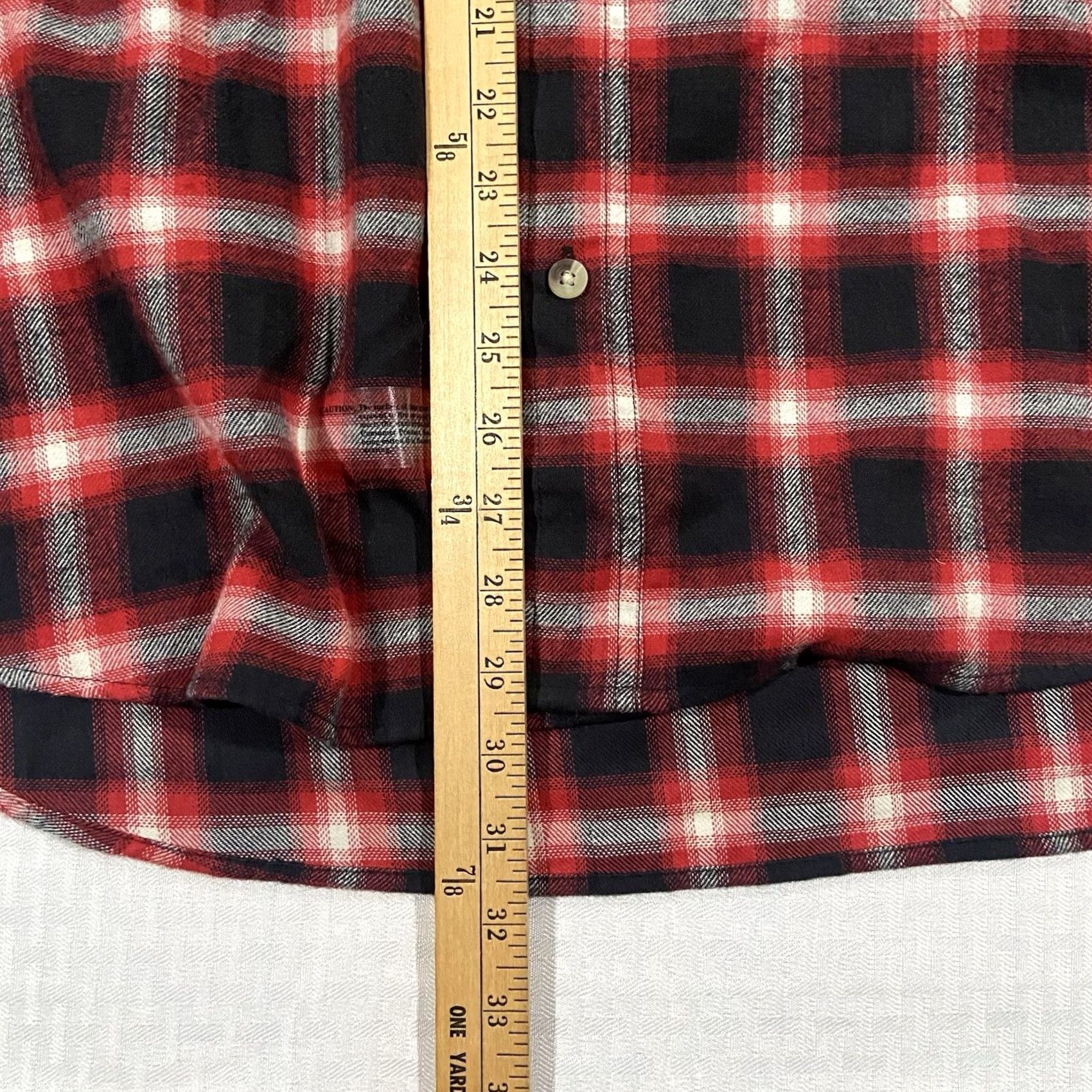 Vintage Woolrich Shirt Mens XL Red Plaid Long Sleeve Cotton Flannel Button-Up NWT Size US XL / EU 56 / 4 - 3 Thumbnail