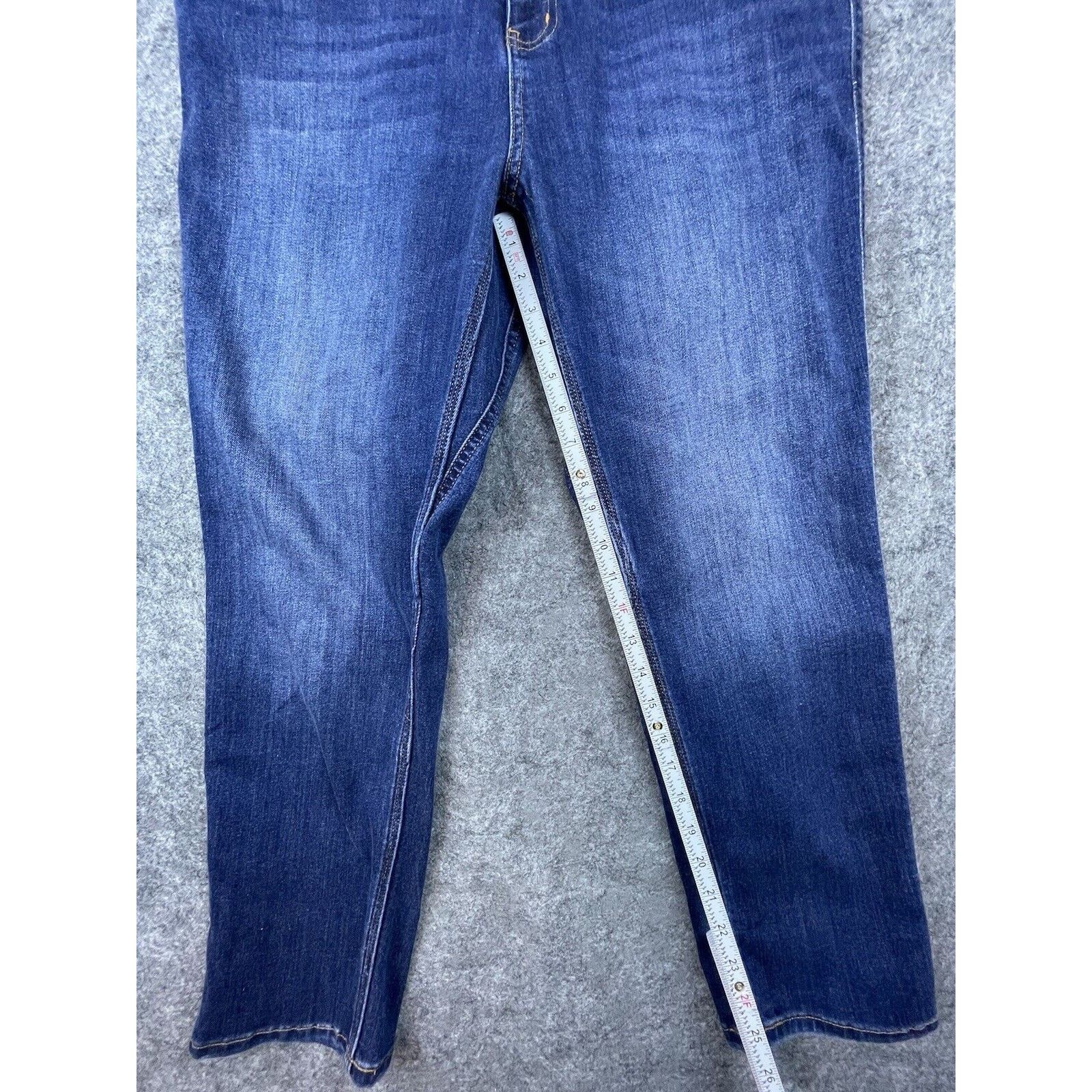 DUER Du/er Jeans Mens 33 Blue Straight Slim Taper Stretch Size US 33 - 4 Thumbnail