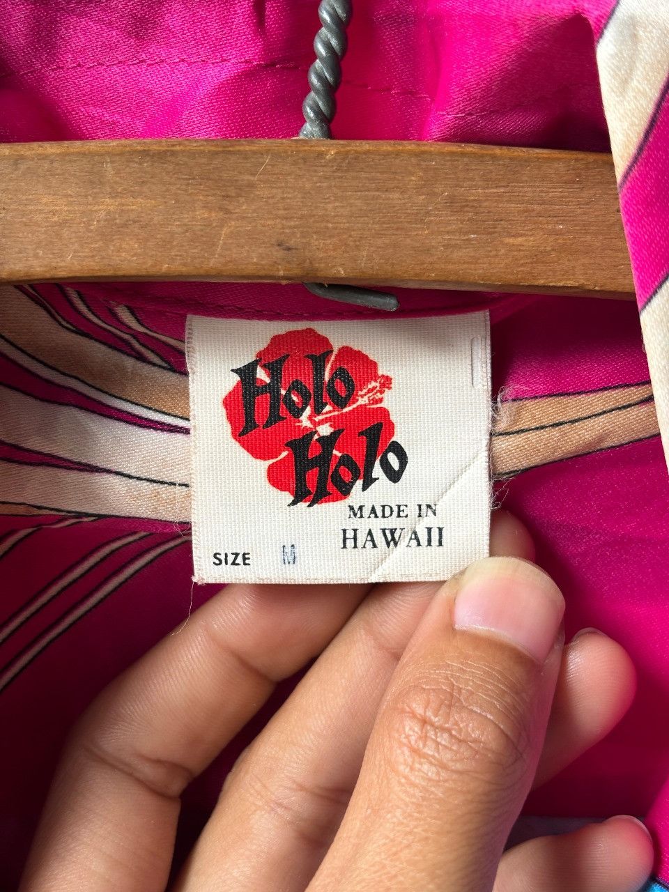 Vintage Vintage 80's rare Holo Holo floral Hawaiian Made In hawaii Size US M / EU 48-50 / 2 - 6 Thumbnail