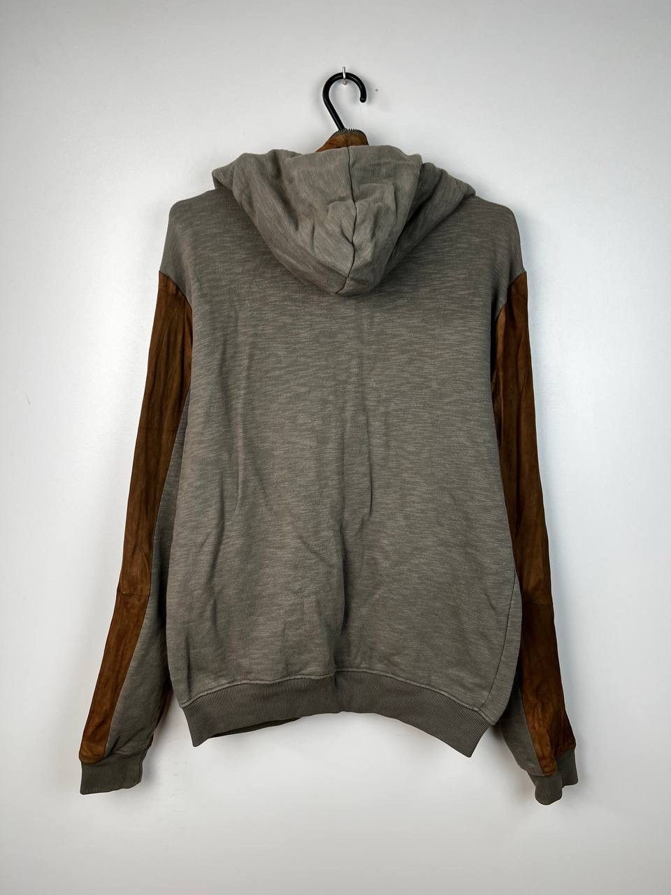 Allsaints Allsaints leather luxury zip hoodie size M Size US M / EU 48-50 / 2 - 2 Thumbnail