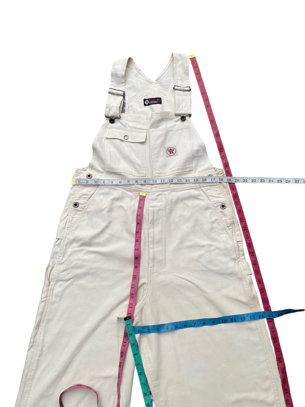 Other Texaco Denim Overalls Size US 35 - 22 Thumbnail
