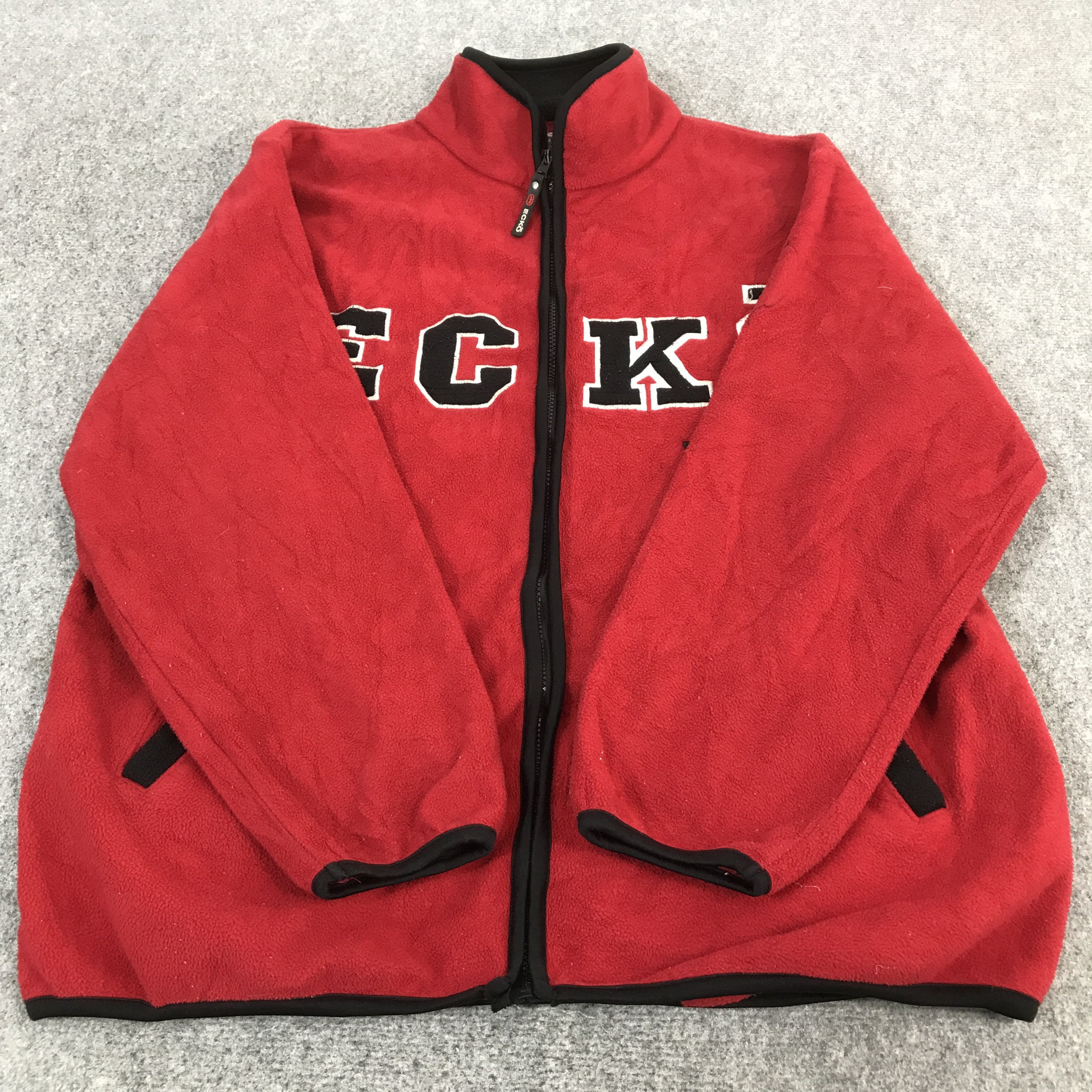 Ecko Unltd. ECKO UNLIMITED FLEECE RED JACKET Size US L / EU 52-54 / 3 - 8 Thumbnail