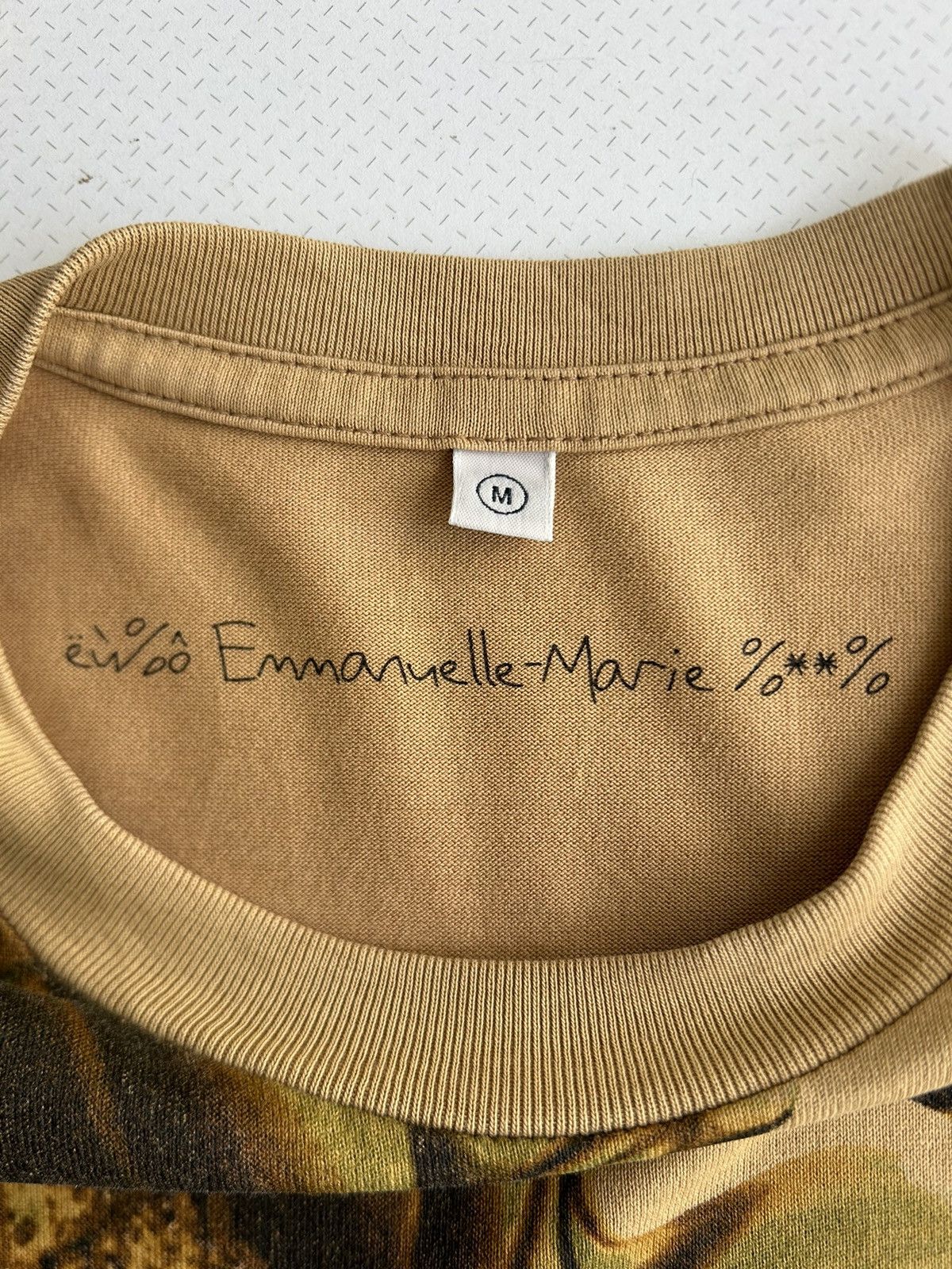 Vintage Vintage 2000s Emmanuelle-Marie Art Tee Size US M / EU 48-50 / 2 - 4 Thumbnail