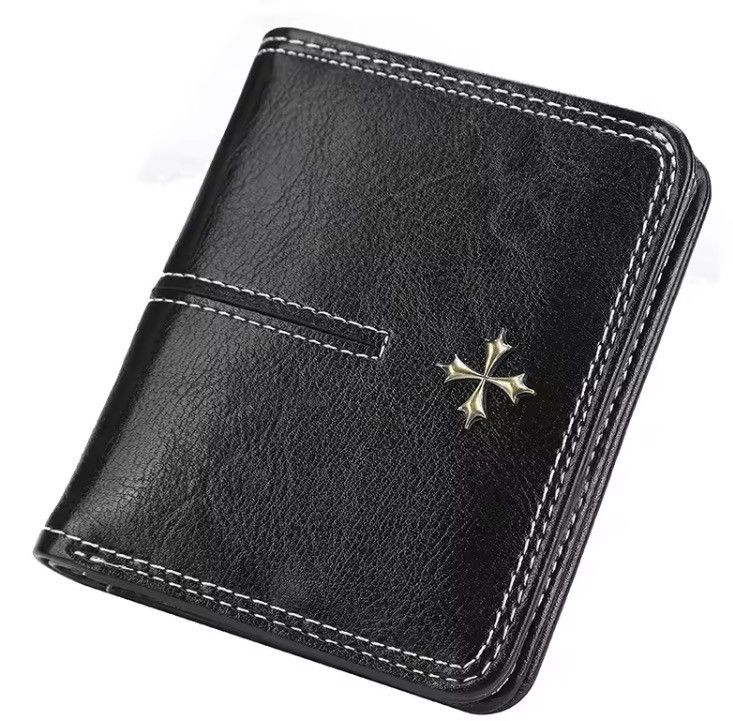 Japanese Brand Y2K PU Leather Cross Wallet Size ONE SIZE - 8 Thumbnail