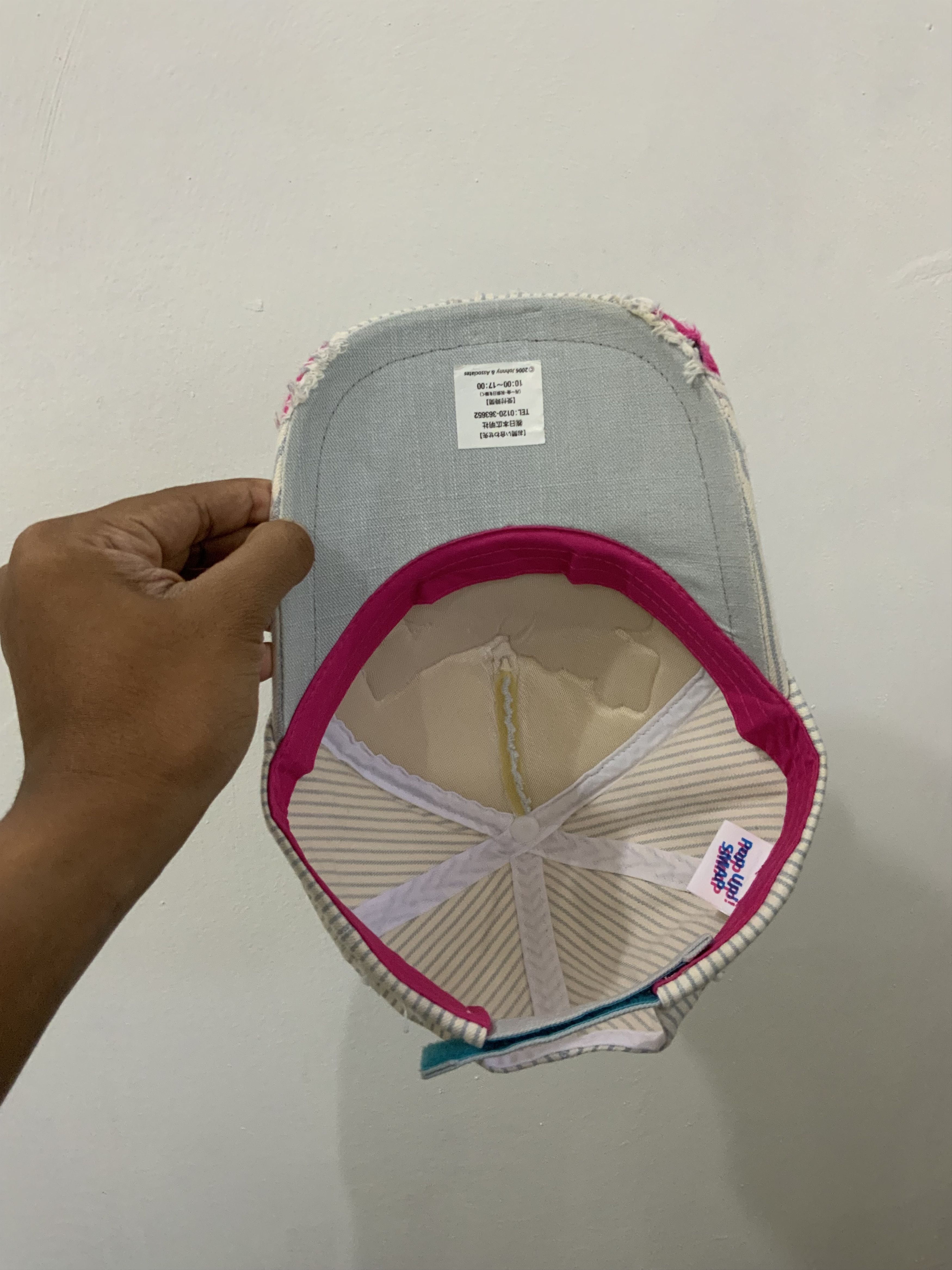 If Six Was Nine Pop Up Smap Distressed Style Hickory Hat Size ONE SIZE - 9 Thumbnail
