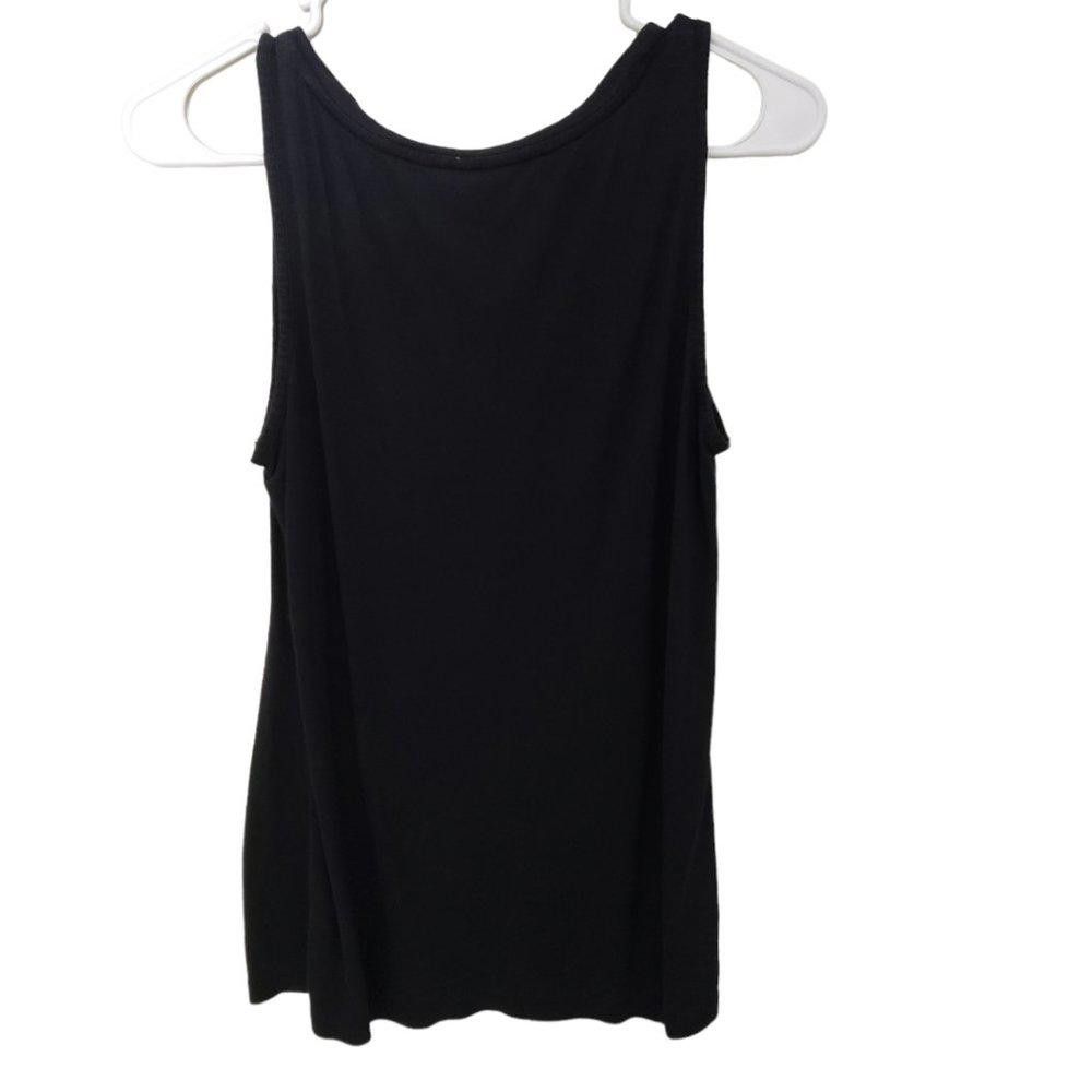 Designer CT227 Ladies Talbot Black Scoop Neck Tank XS Size XS / US 0-2 / IT 36-38 - 3 Thumbnail