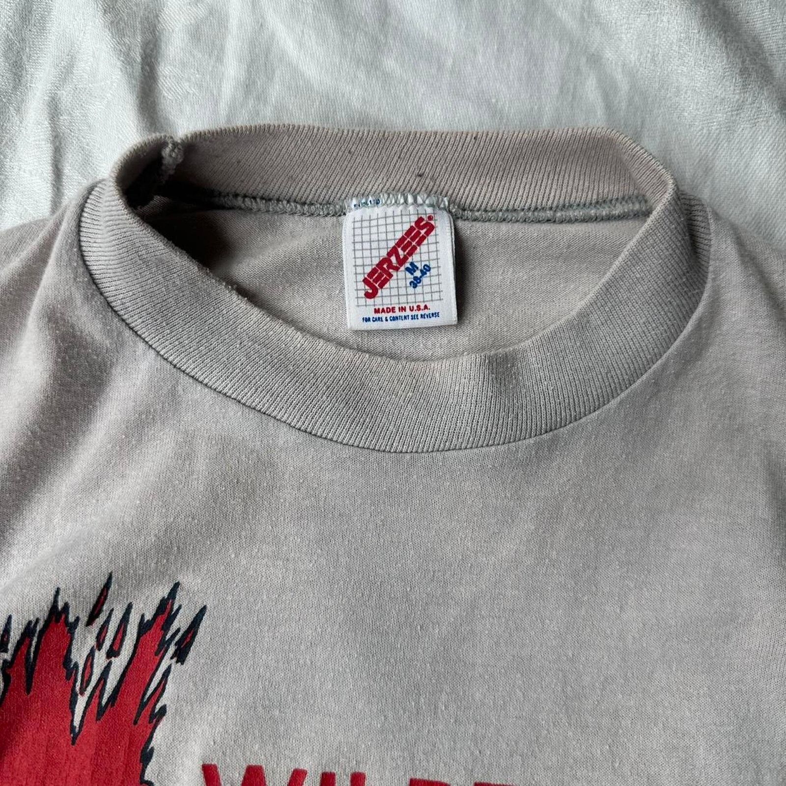 Vintage Rare Vintage 80s 1988 National Park Yellowstone Wildfire Tee Size US M / EU 48-50 / 2 - 7 Thumbnail