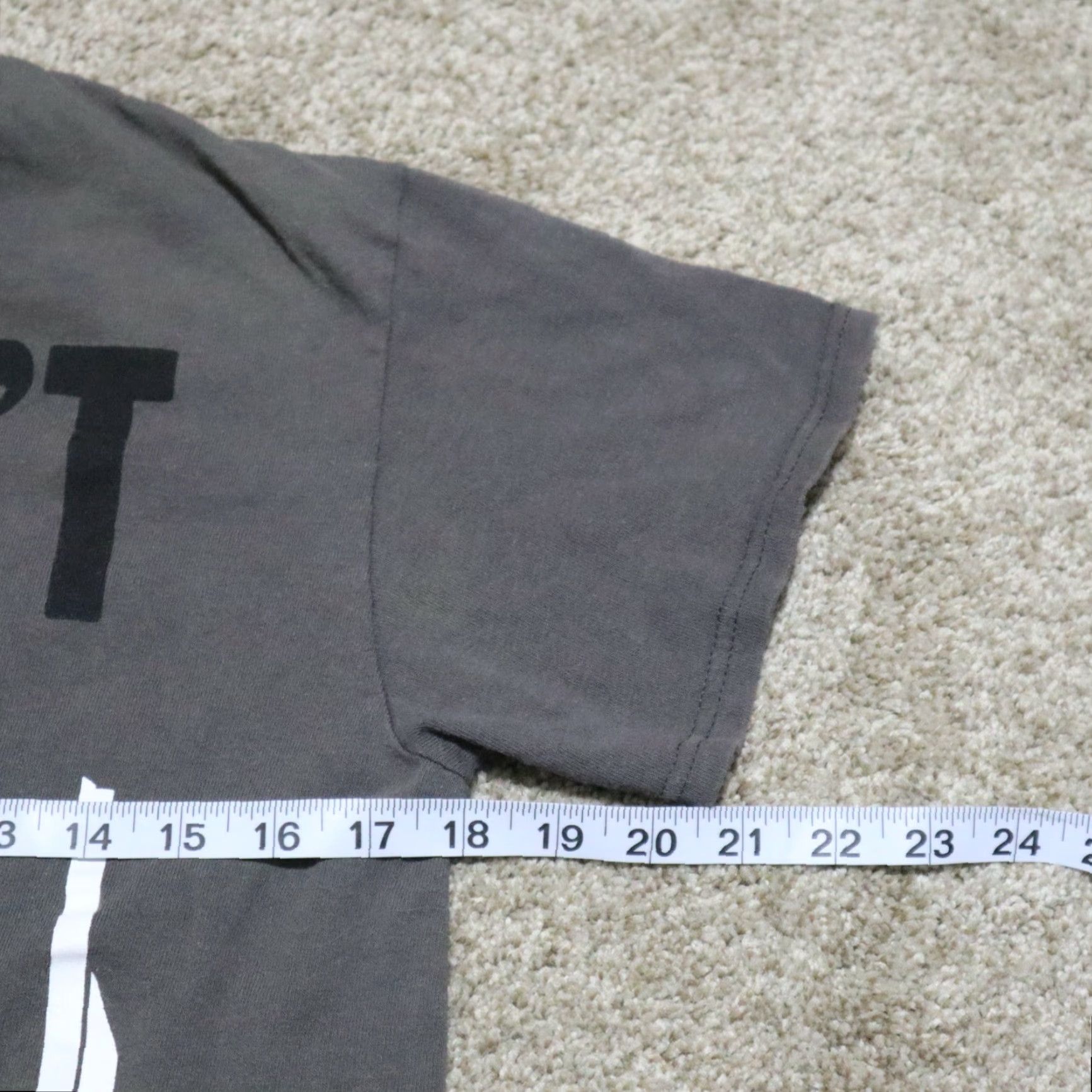 Delta I DON'T QUIT I RESTART Gray T-Shirt SS Gaming Crewneck Men's Size S Small Shirt Delta Gray Gaming Humor 90s Mens Size US S / EU 44-46 / 1 - 4 Thumbnail