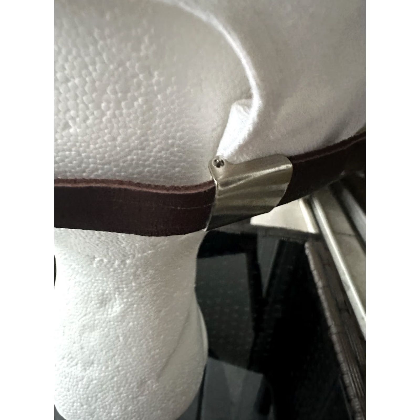 Golf Wang Golf Wang White G Logo Leather Strap back Hat Cap USA Made in Tyler The Creator Size ONE SIZE - 6 Thumbnail