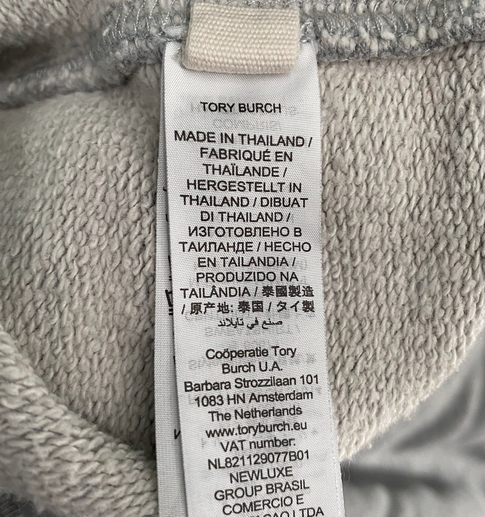 Tory Burch Tory Burch Tory Sport Melange Terry Gray Hoodie Medium Size M / US 6-8 / IT 42-44 - 5 Thumbnail