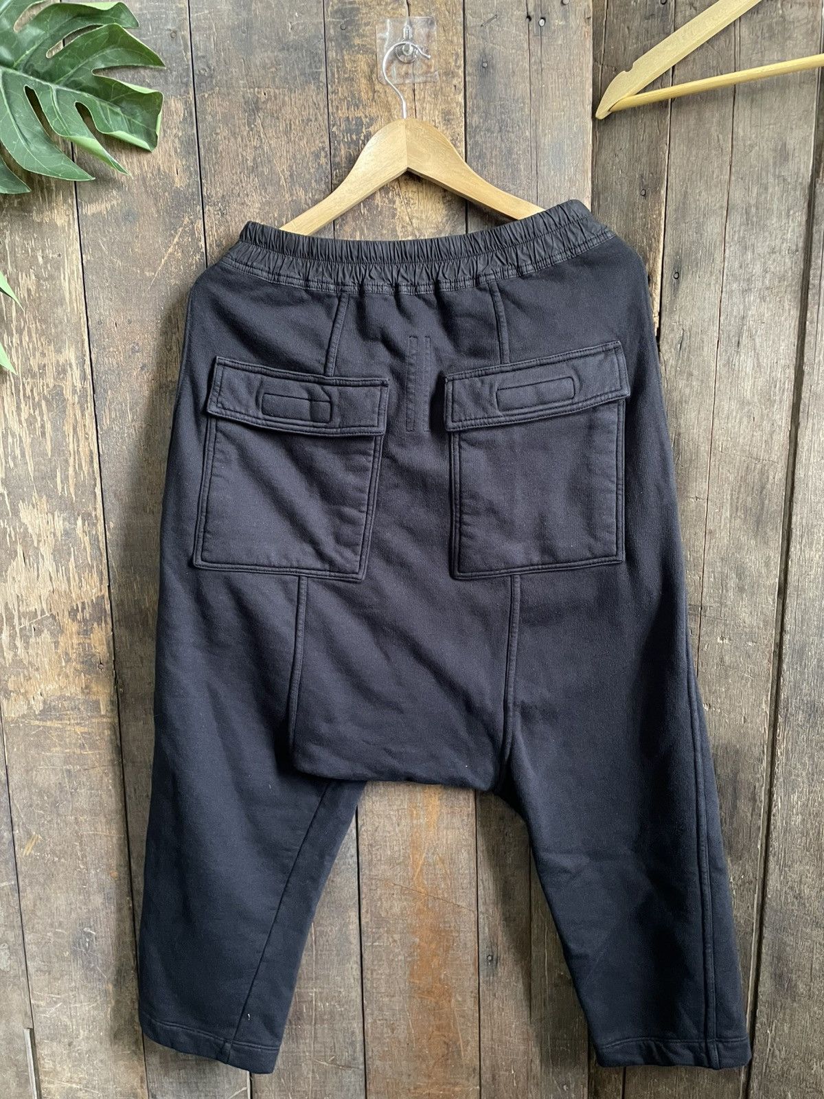 Rick Owens × Rick Owens Drkshdw Rick Owen Drksdw Drop Crotch Sweatpant Size US 33 - 2 Thumbnail