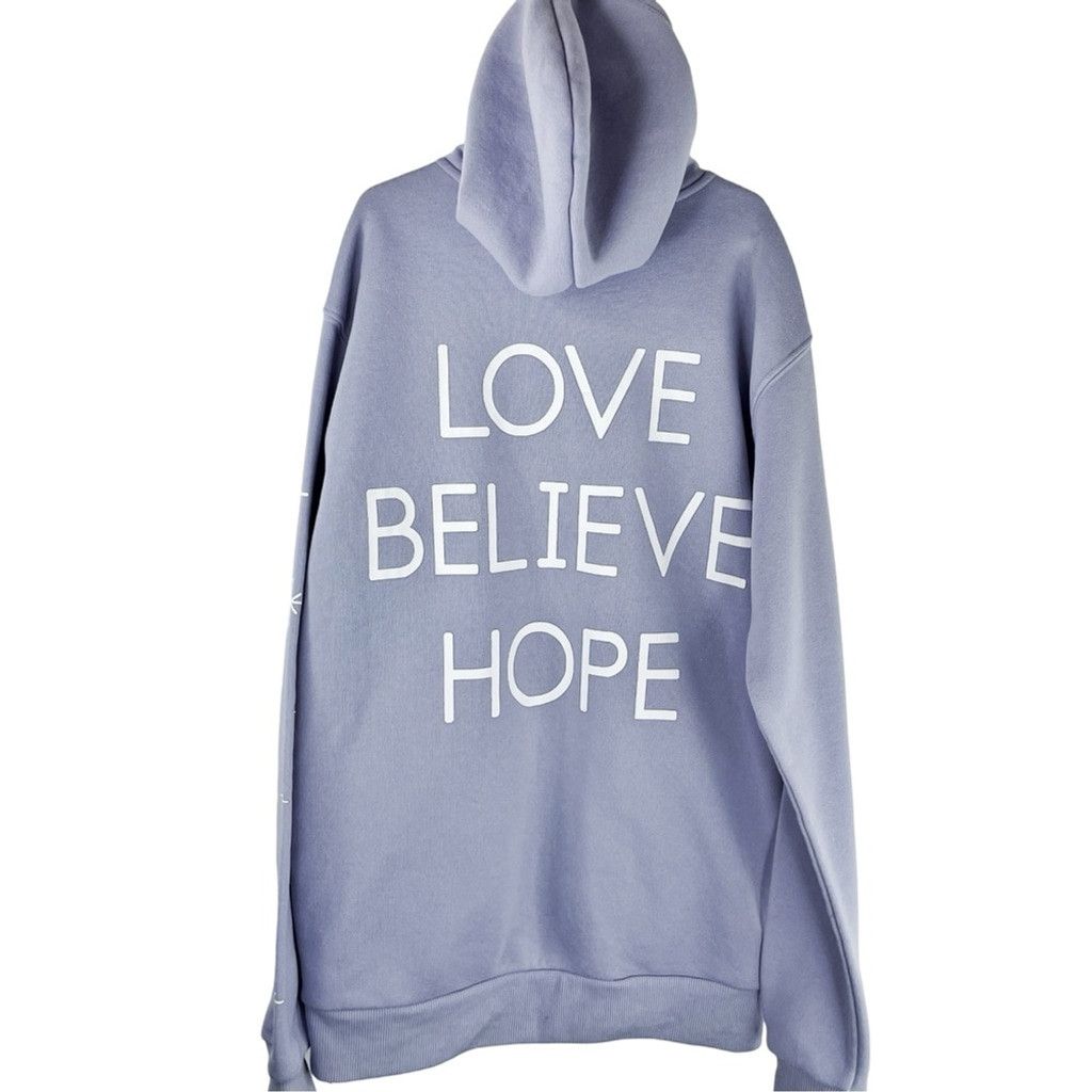 Other VIVRE LA VIE Women Zip Hoodie Positive Message Arm Stars XS Size XS / US 0-2 / IT 36-38 - 3 Thumbnail