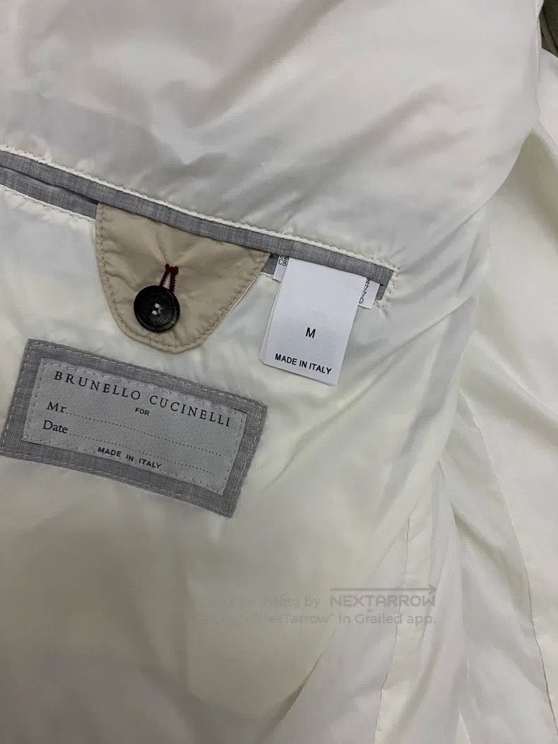 Brunello Cucinelli Brunello Cucinelli Classic Lightweight Goose Down Jacket Size US M / EU 48-50 / 2 - 9 Thumbnail