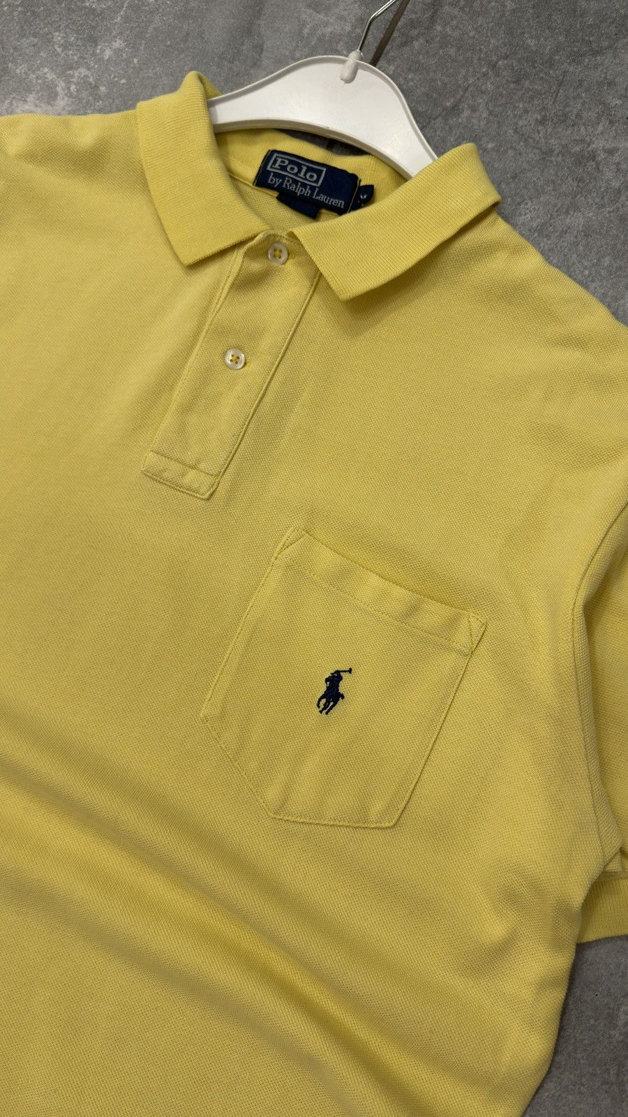 Polo Ralph Lauren × Vintage POLO by Ralph Lauren Vintage faded lemon yellow Size US M / EU 48-50 / 2 - 3 Thumbnail