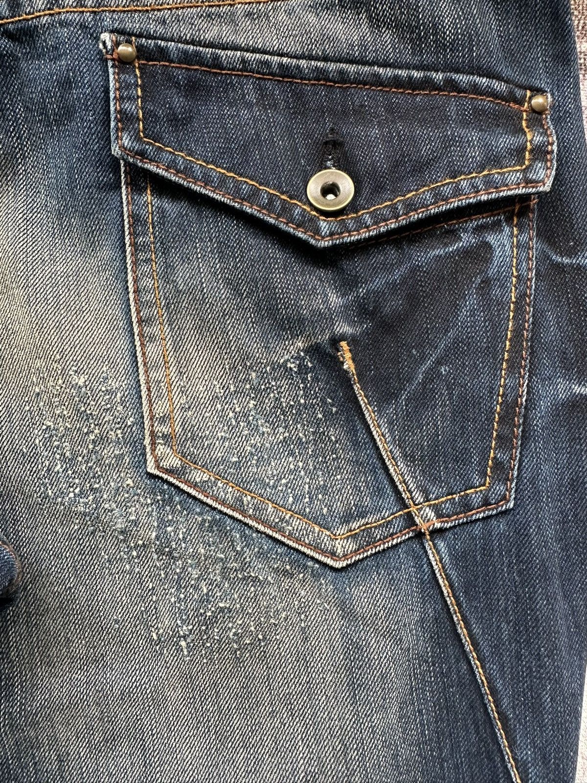 Boycott 2000's Boycott - Indigo distressed blue jeans Size US 31 - 23 Thumbnail
