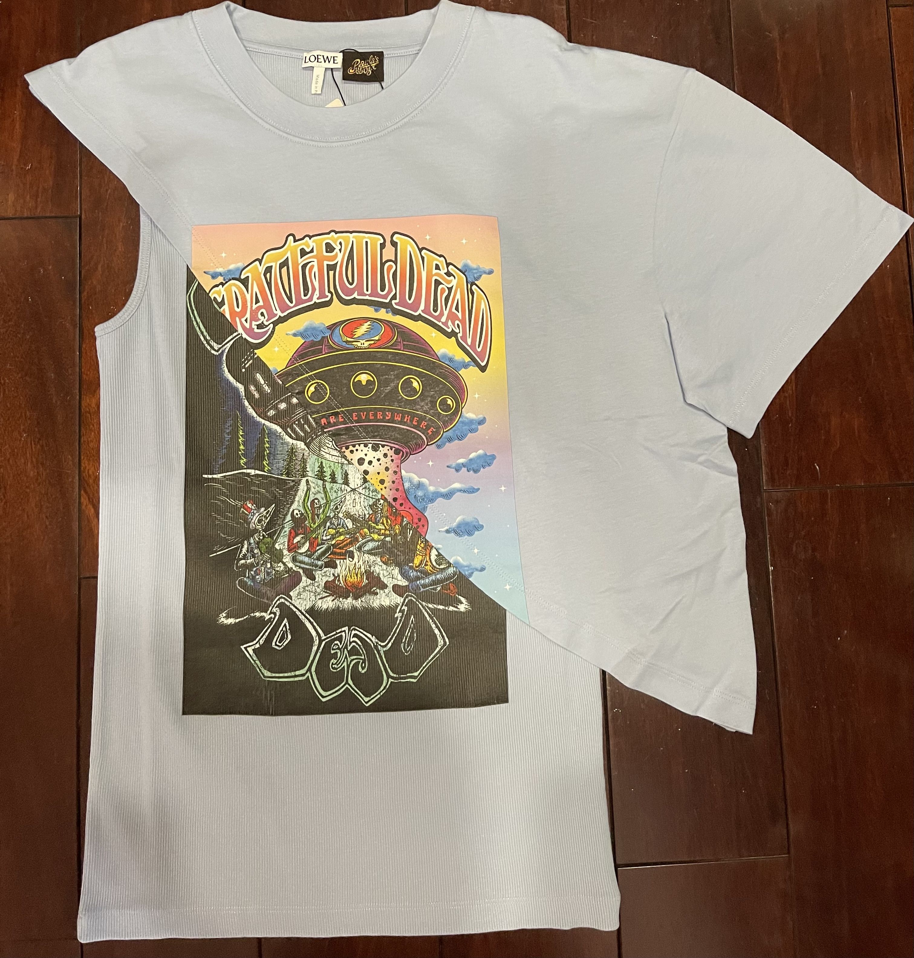 Grateful Dead × Loewe Loewe Grateful Dead Paula’s Ibiza Draped Top In Cotton Size S / US 4 / IT 40 - 7 Thumbnail