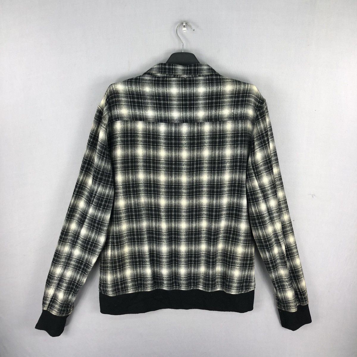 Japanese Brand Vintage Motocycle Jacket Shadow Plaid Checkered Size US M / EU 48-50 / 2 - 4 Thumbnail