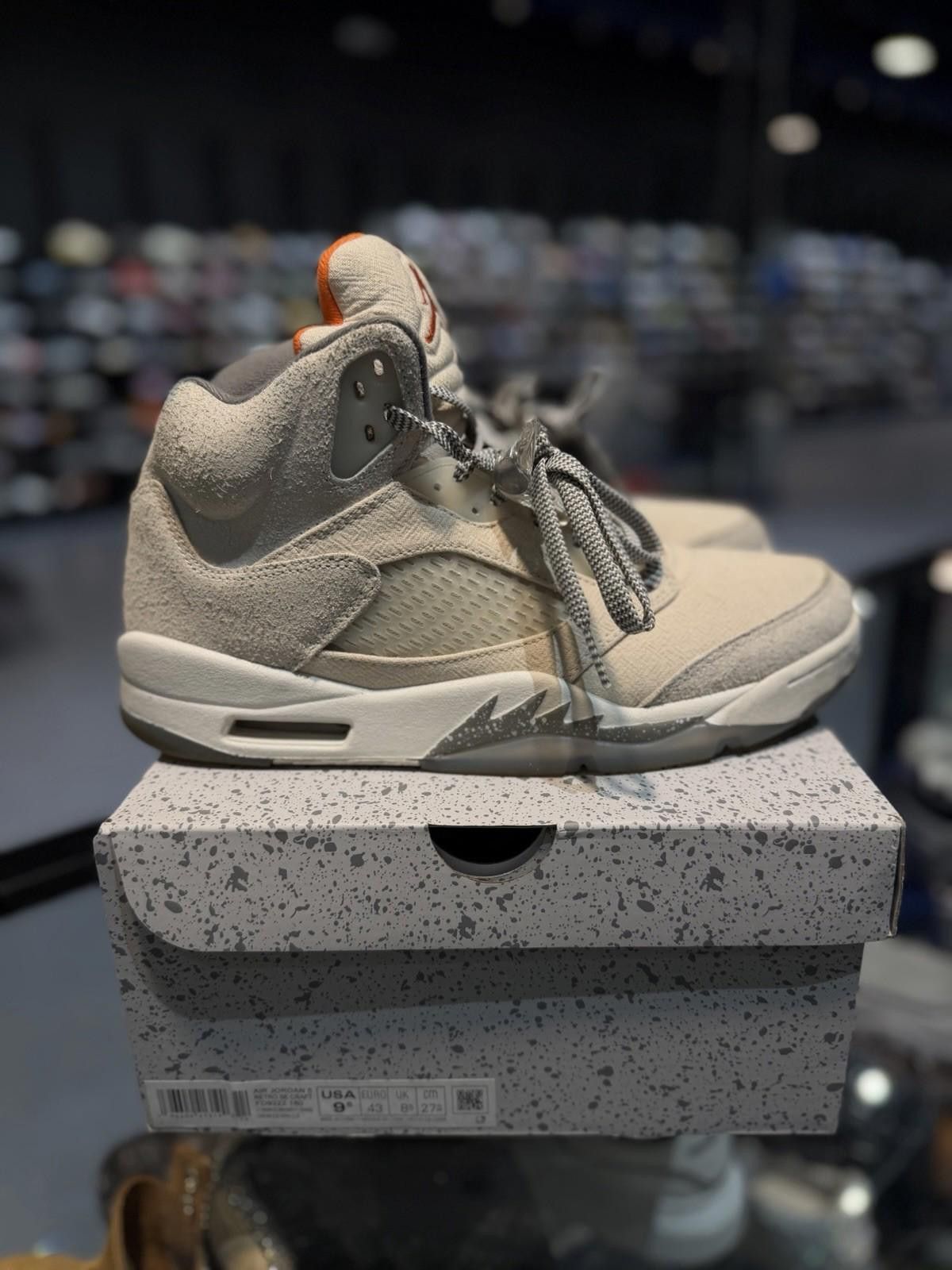 Size 9.5 - Air Jordan 5 Retro SE Craft Light Orewood Brown